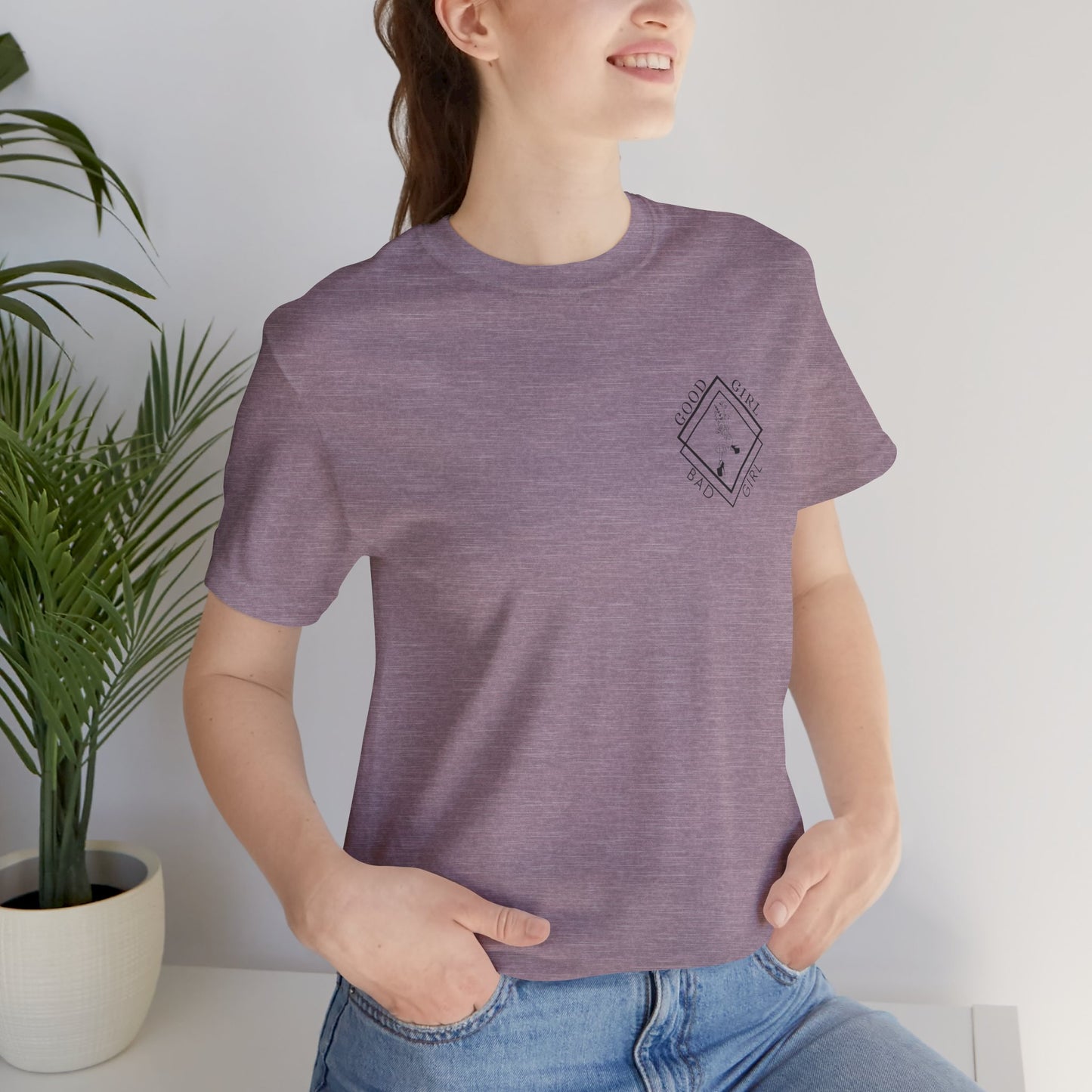Good Girl Bad Girl Logo Unisex Tee