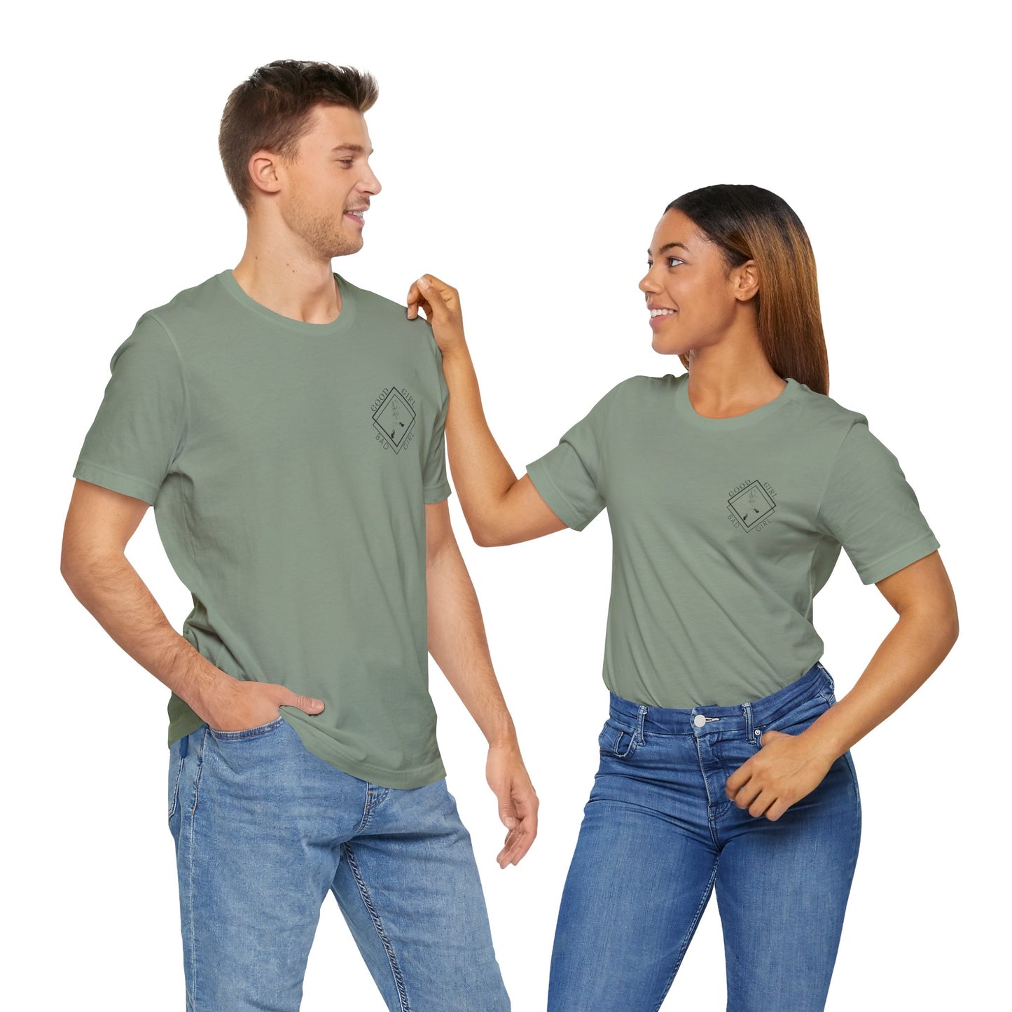 Good Girl Bad Girl Logo Unisex Tee