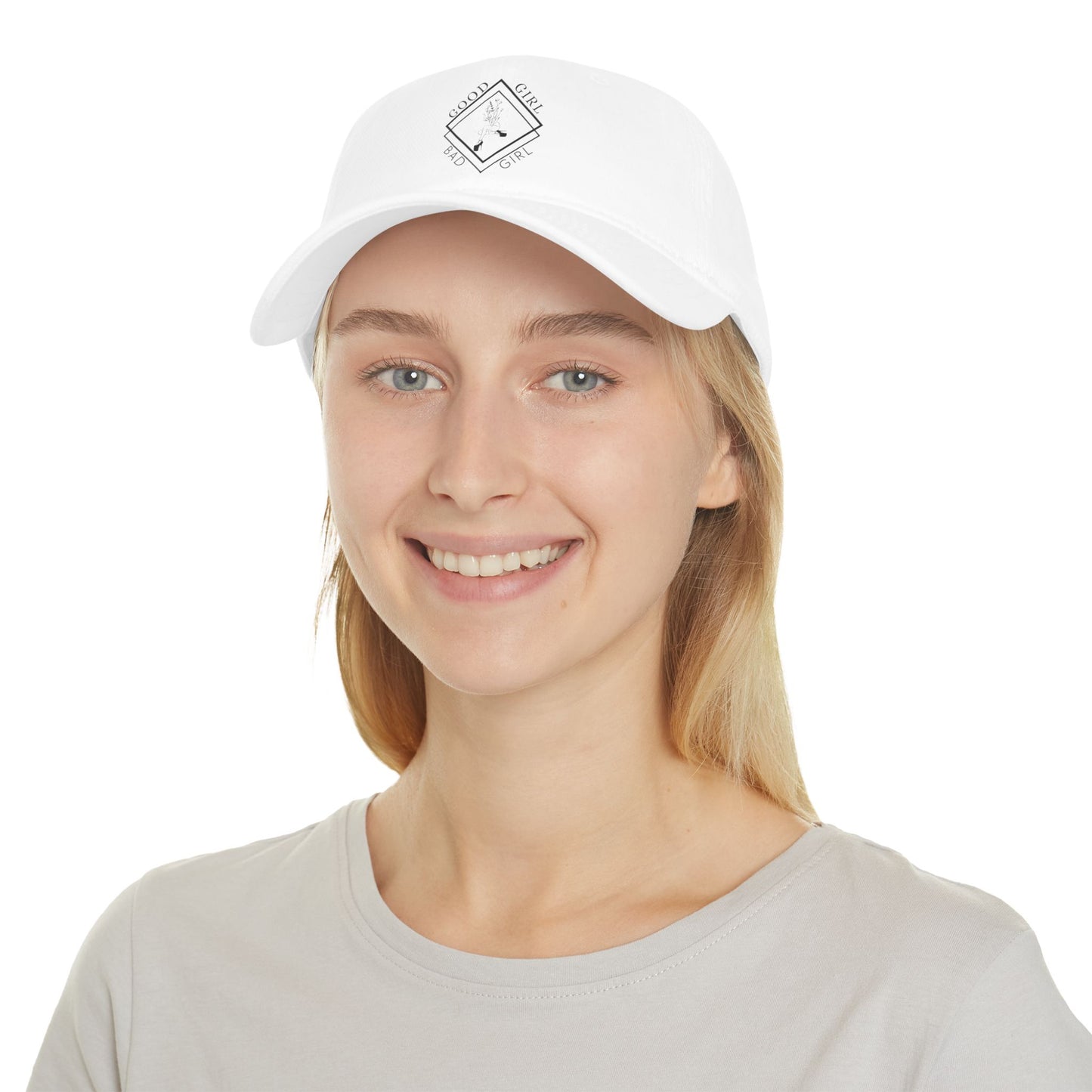 Good Girl Bad Girl Logo Baseball Cap