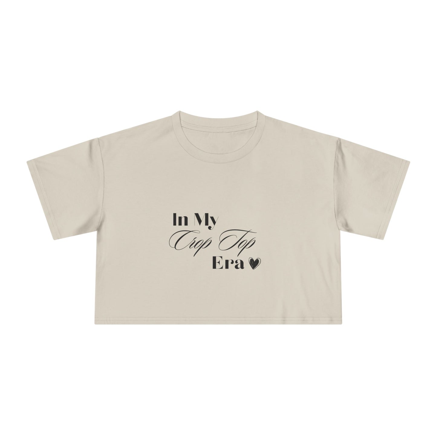 "In My Crop Top Era" Premium Crop Top