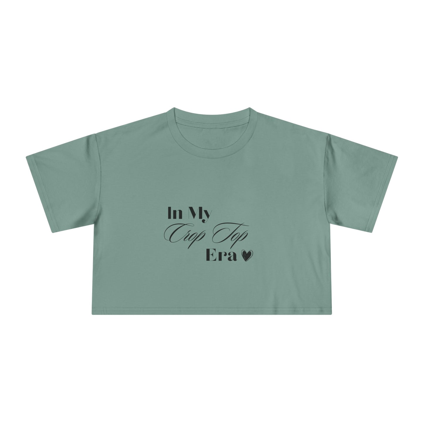 "In My Crop Top Era" Premium Crop Top
