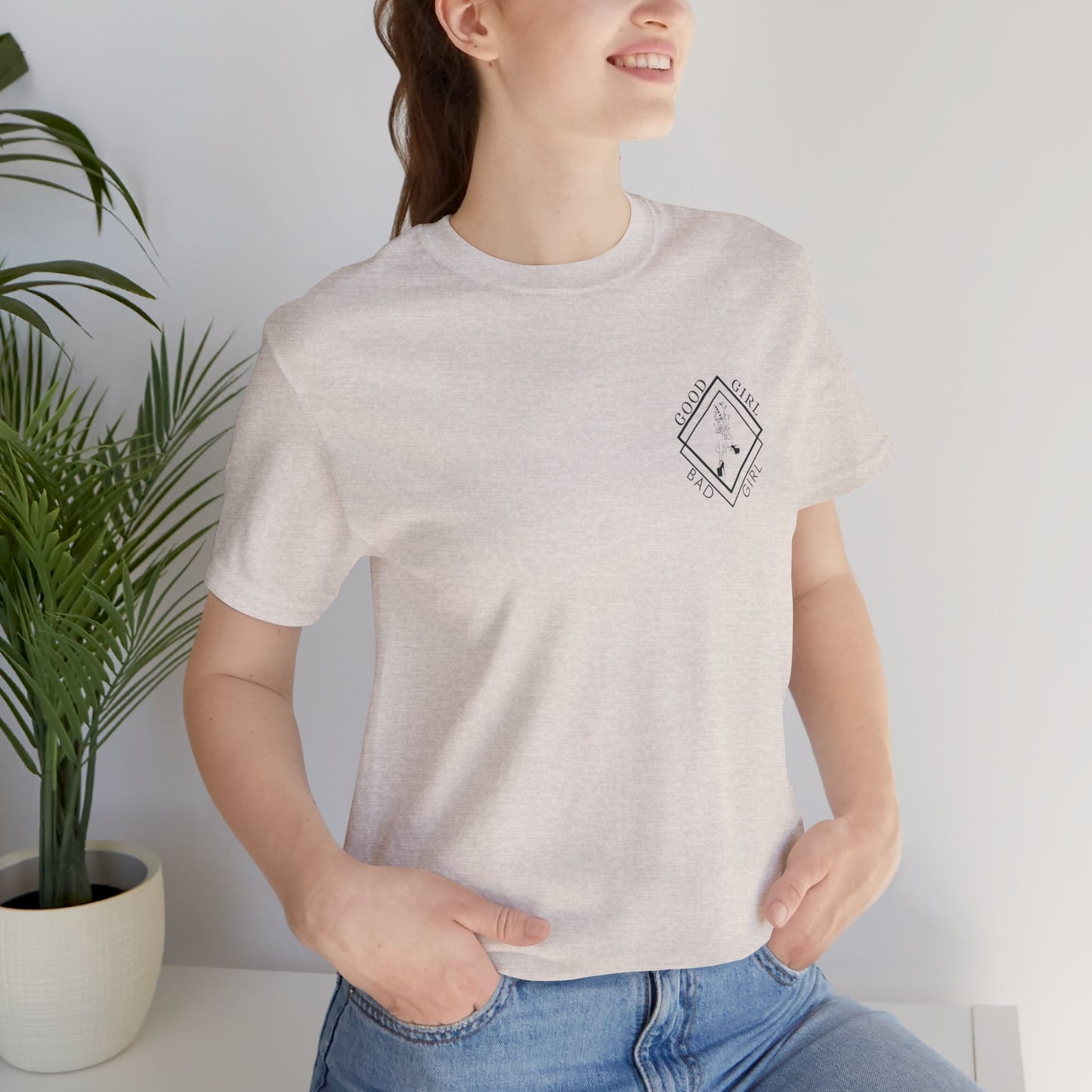 Good Girl Bad Girl Logo Unisex Tee