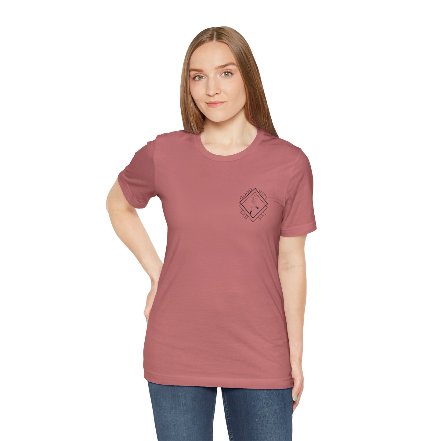 Good Girl Bad Girl Logo Unisex Tee