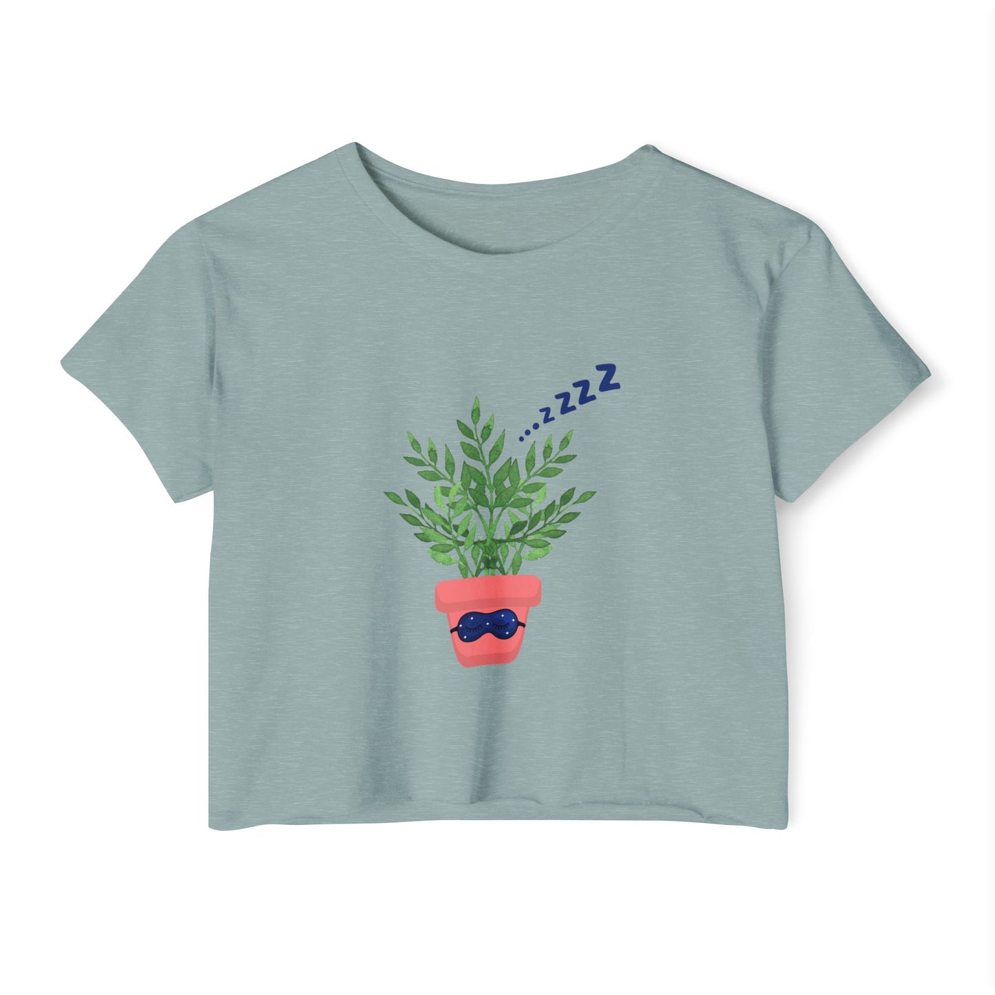 ZZ Nap Queen Flowy Crop Top