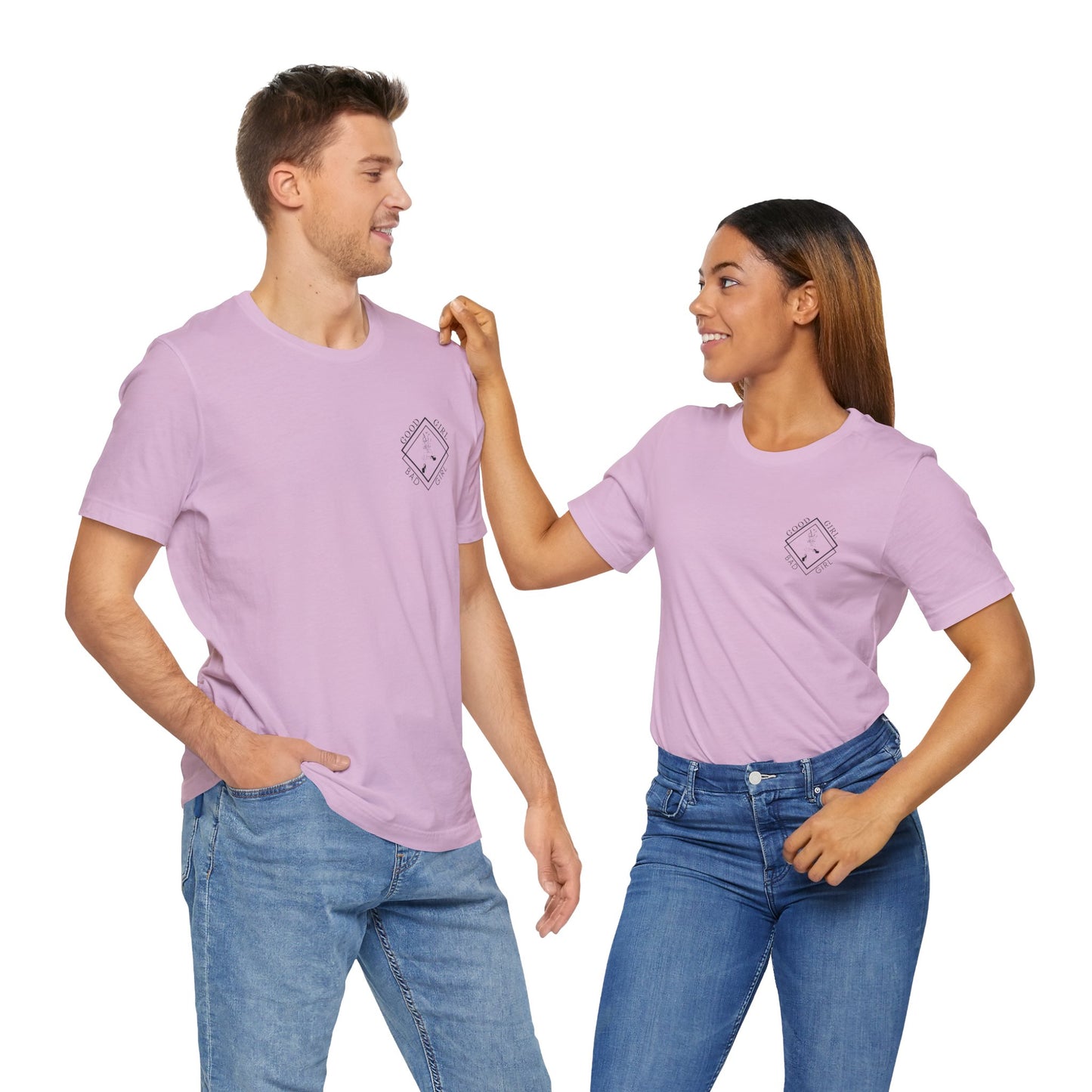 Good Girl Bad Girl Logo Unisex Tee