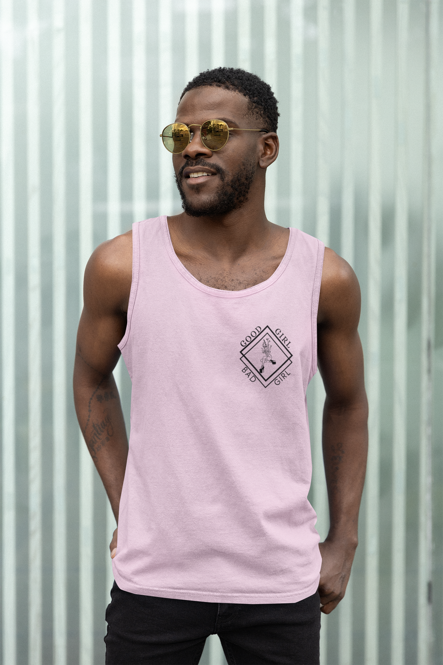 Good Girl Bad Girl Logo - Unisex Tank Top
