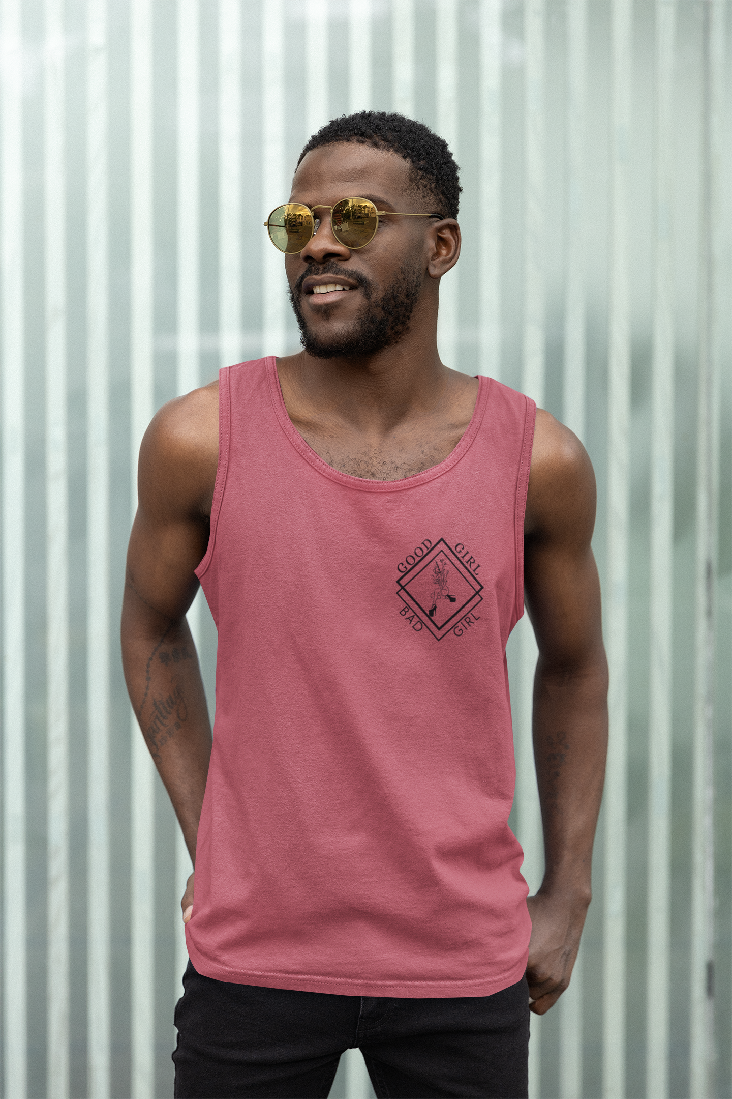 Good Girl Bad Girl Logo - Unisex Tank Top