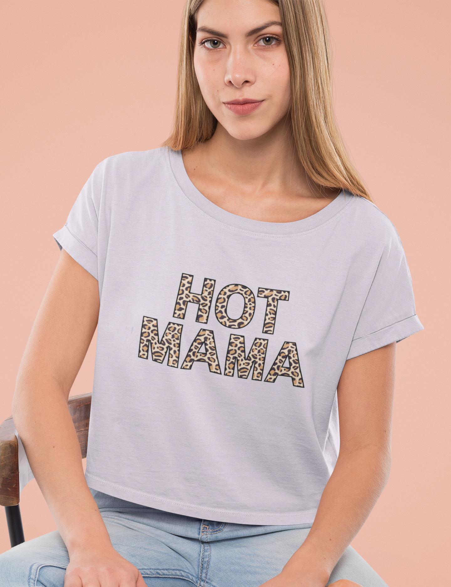 "Hot Mama" Premium Crop Top