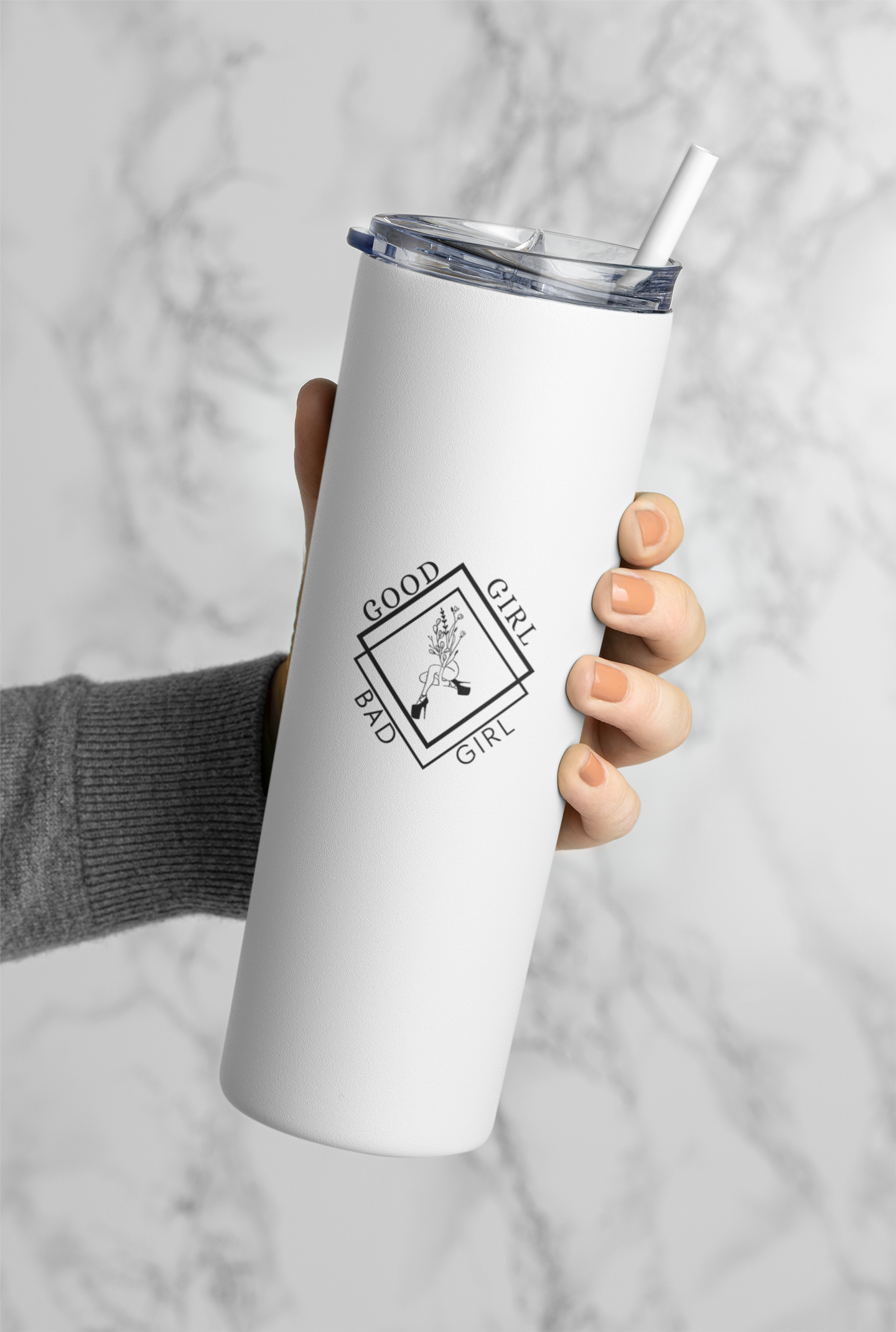 Good Girl Bad Girl Logo 20oz Tumbler