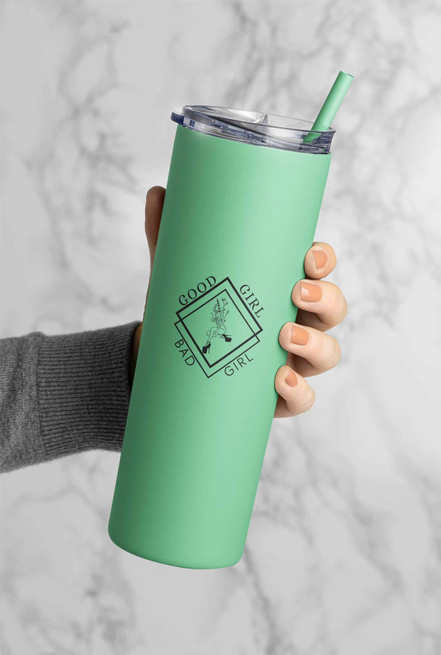 Good Girl Bad Girl Logo 20oz Tumbler