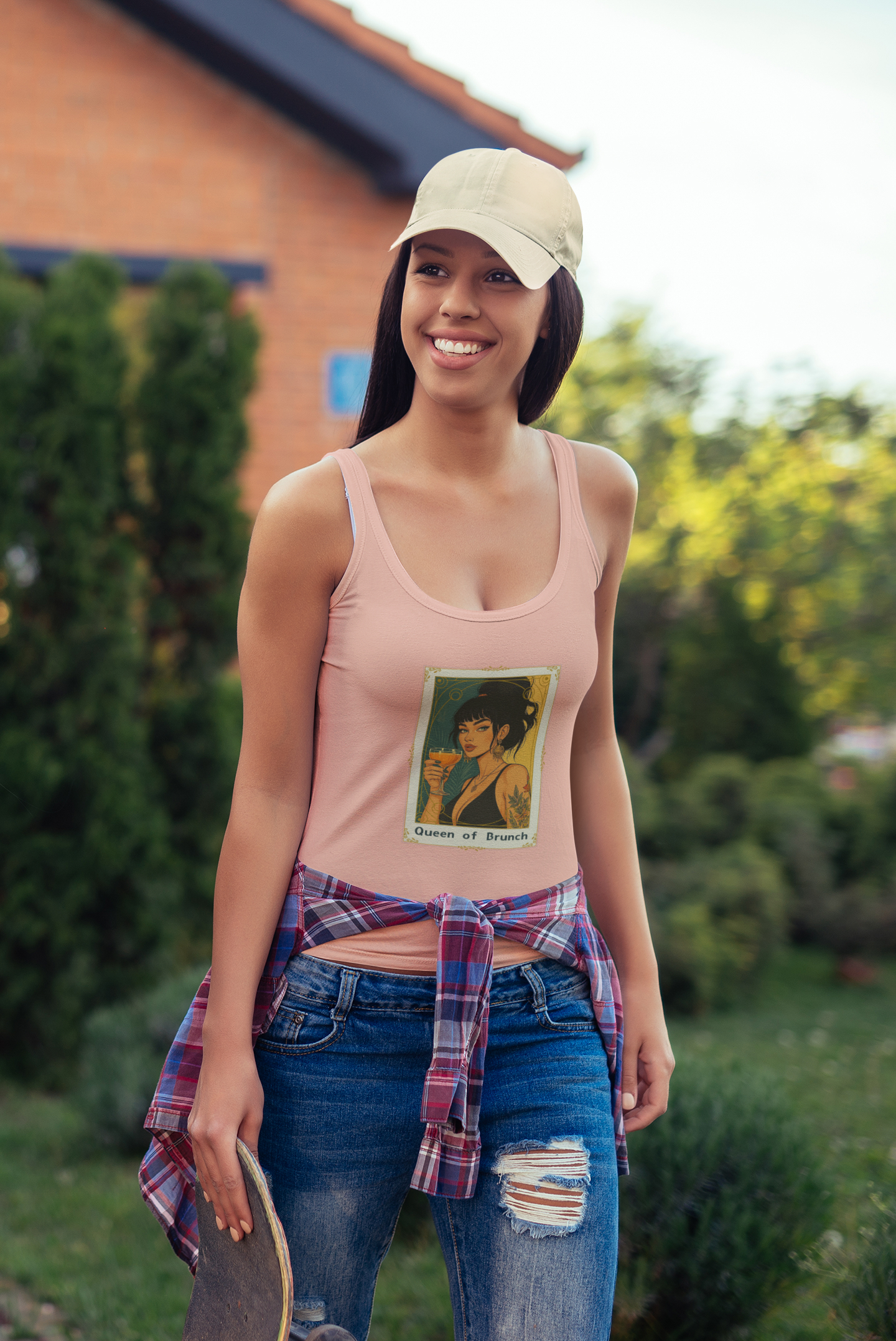 "Queen of Brunch" Tank Top