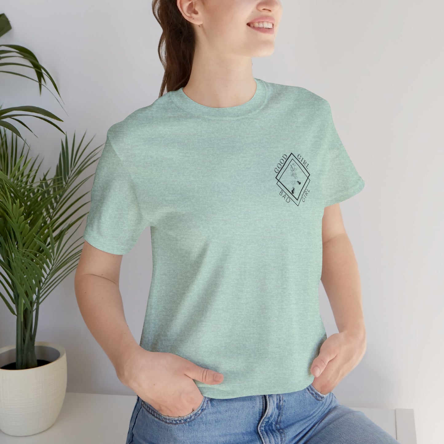 Good Girl Bad Girl Logo Unisex Tee