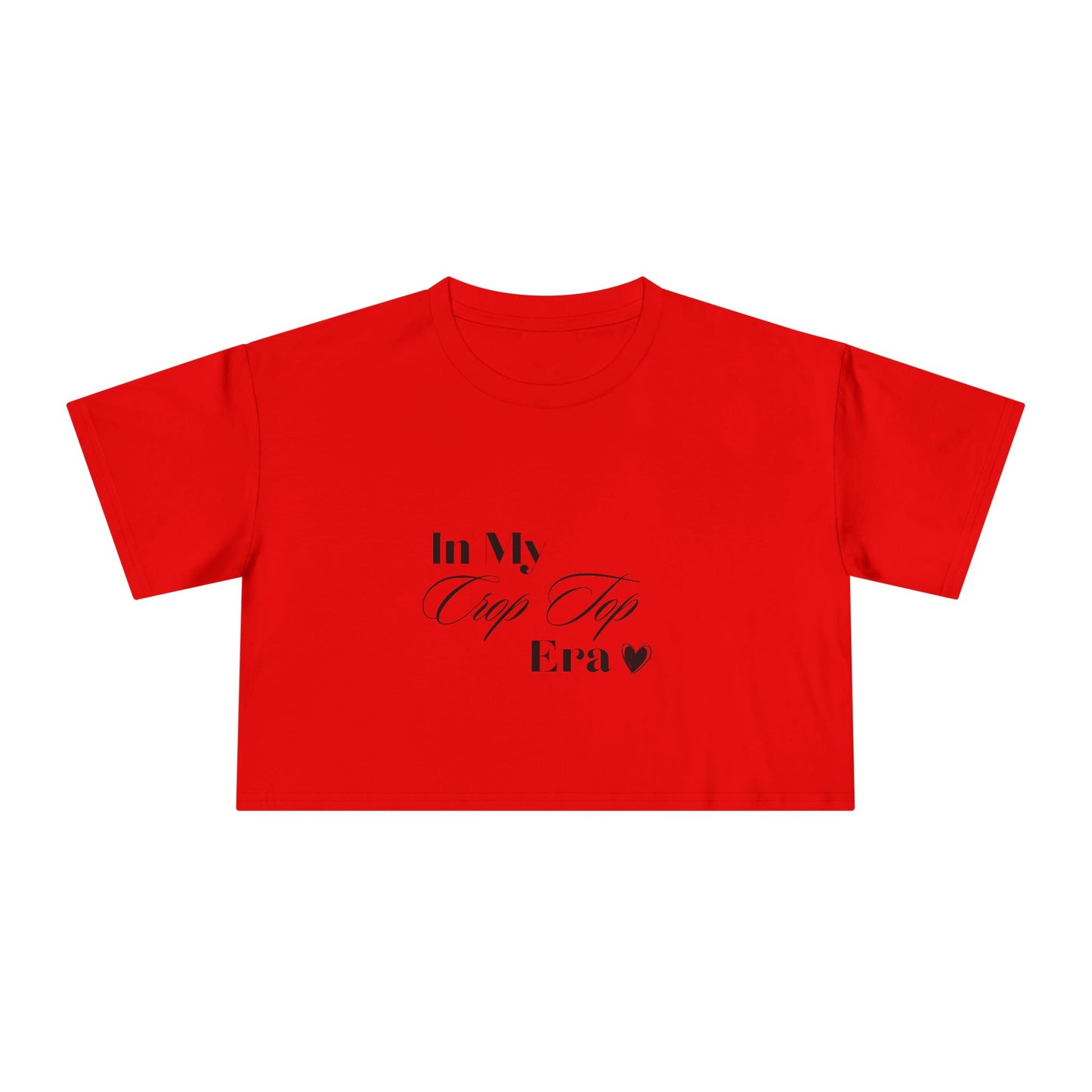 "In My Crop Top Era" Premium Crop Top