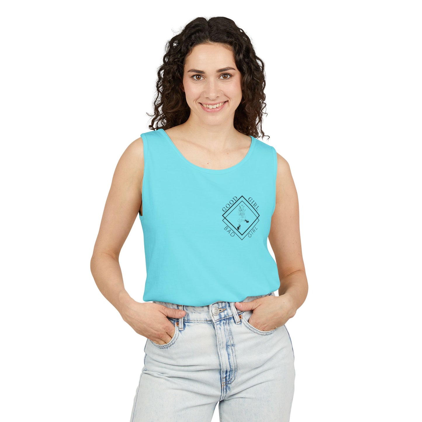 Good Girl Bad Girl Logo - Unisex Tank Top