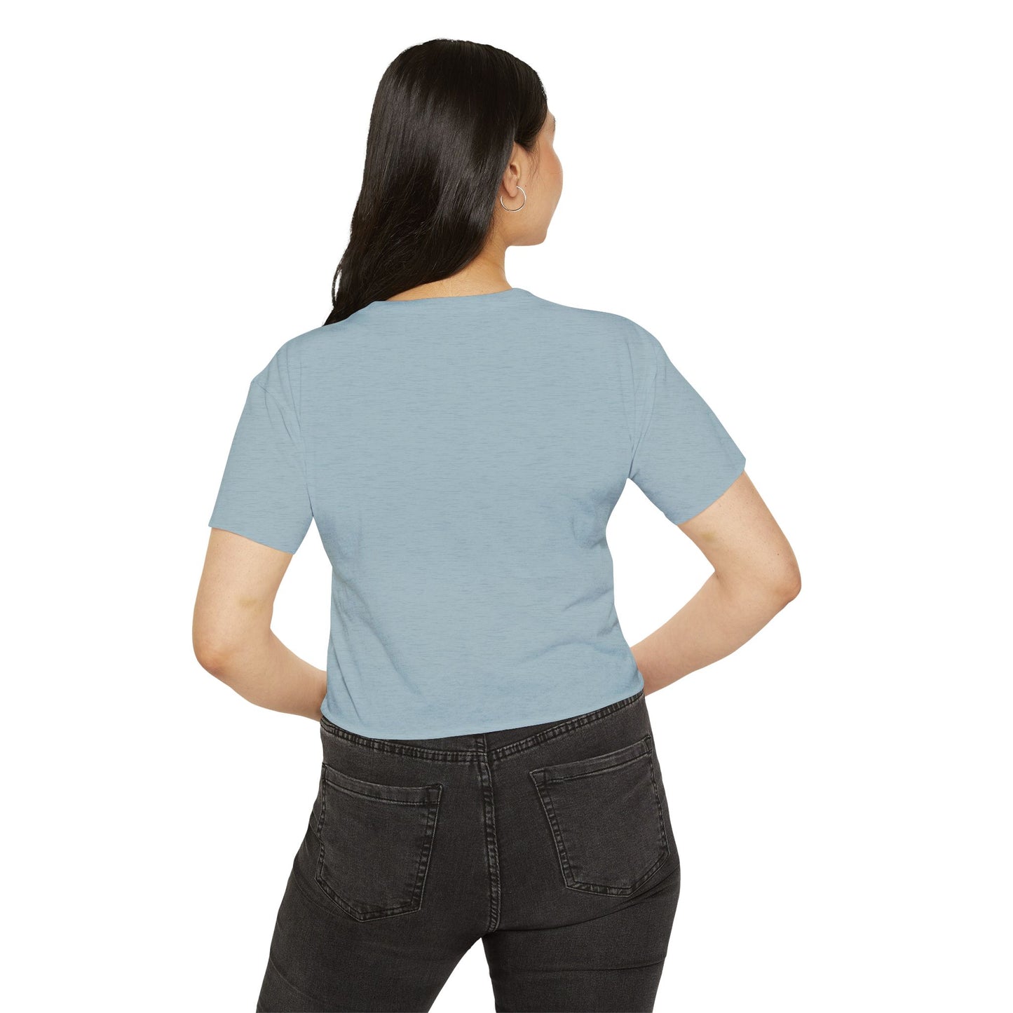 "Flight Risk" Flowy Crop Top