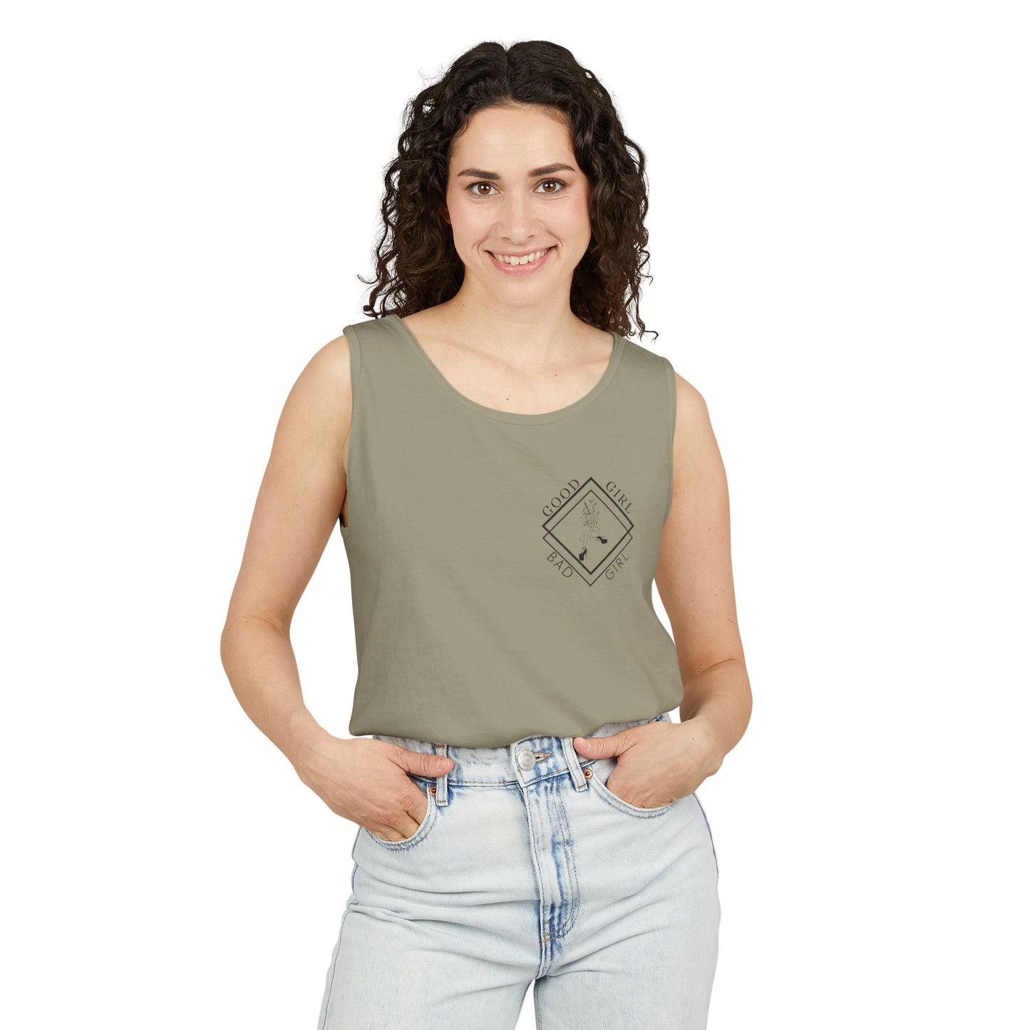 Good Girl Bad Girl Logo - Unisex Tank Top