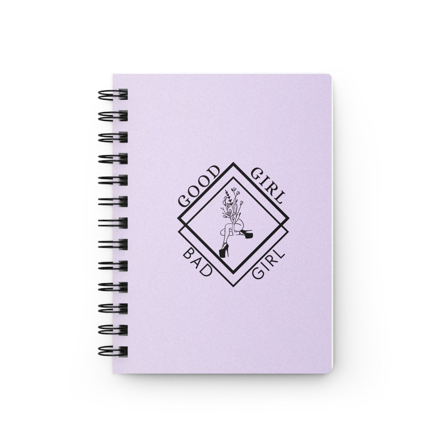Good Girl Bad Girl Logo Notebook