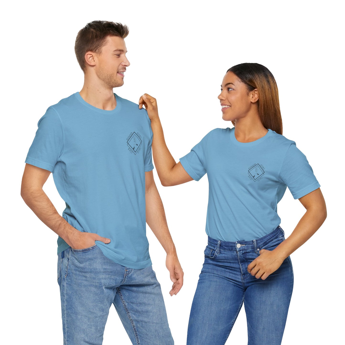 Good Girl Bad Girl Logo Unisex Tee