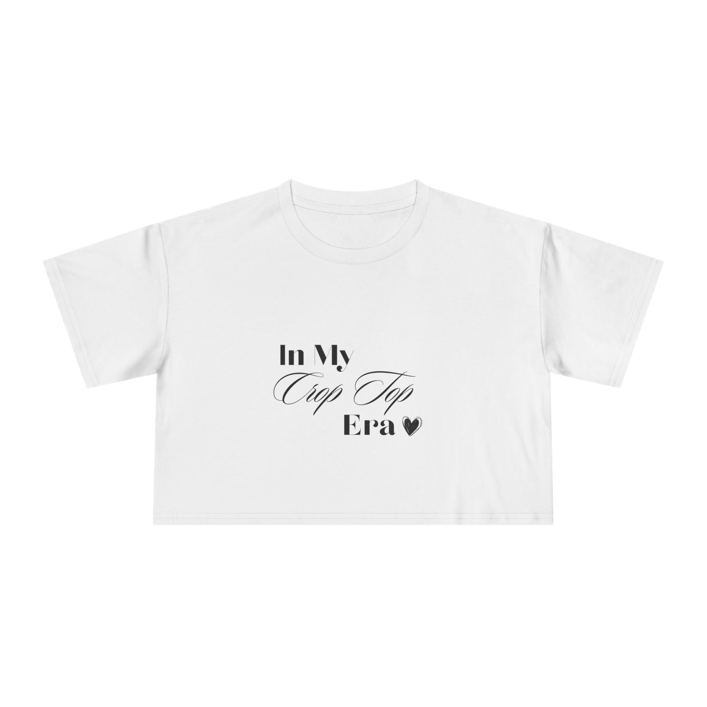 "In My Crop Top Era" Premium Crop Top