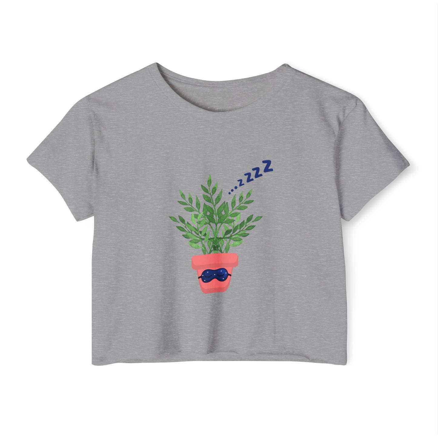 ZZ Nap Queen Flowy Crop Top