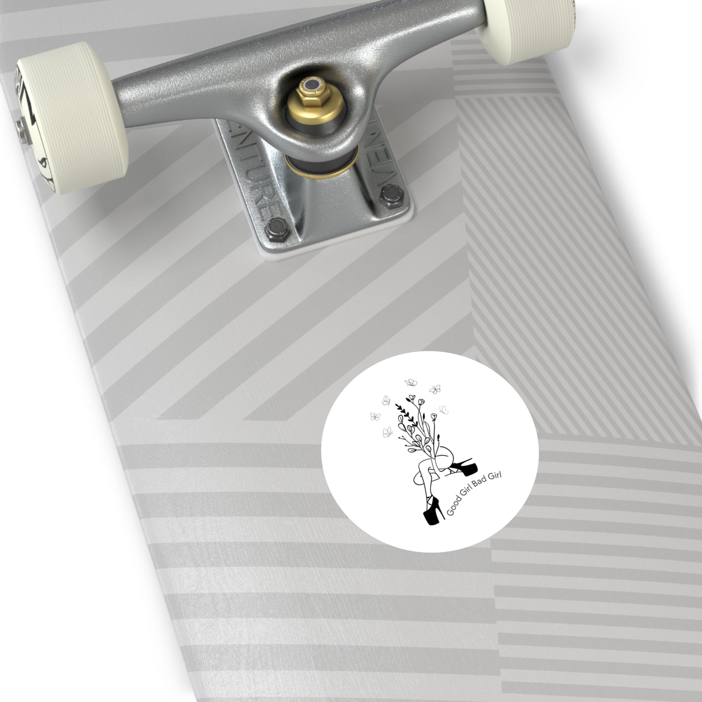Flower Dancer Logo Sticker