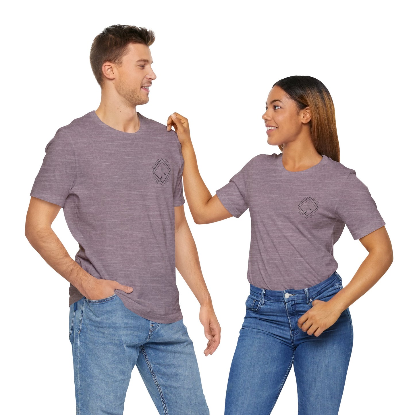 Good Girl Bad Girl Logo Unisex Tee