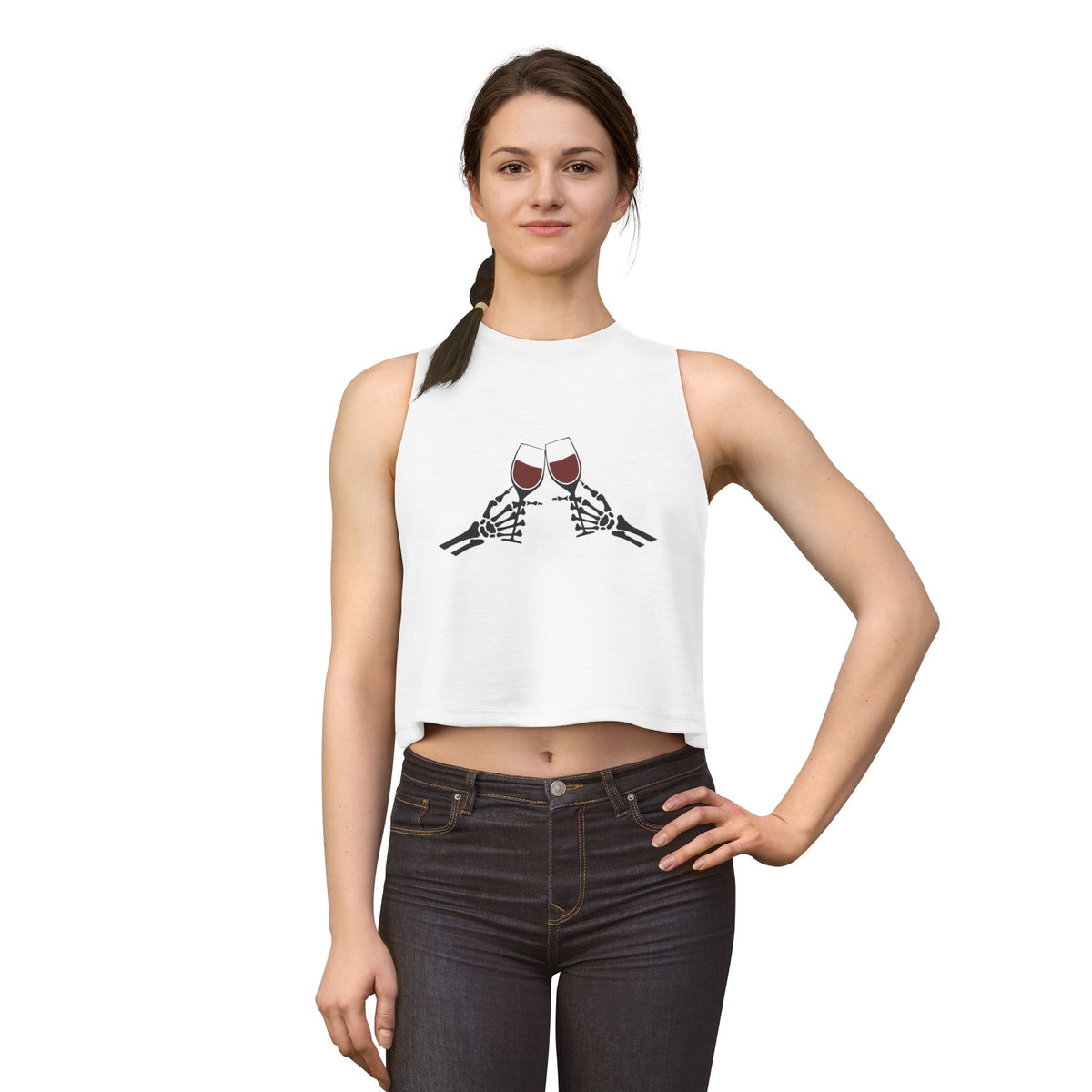 Spooky Cheers - Cropped Tank Top