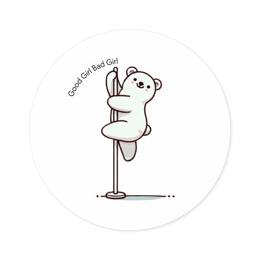 Dancing Polar Bear Sticker