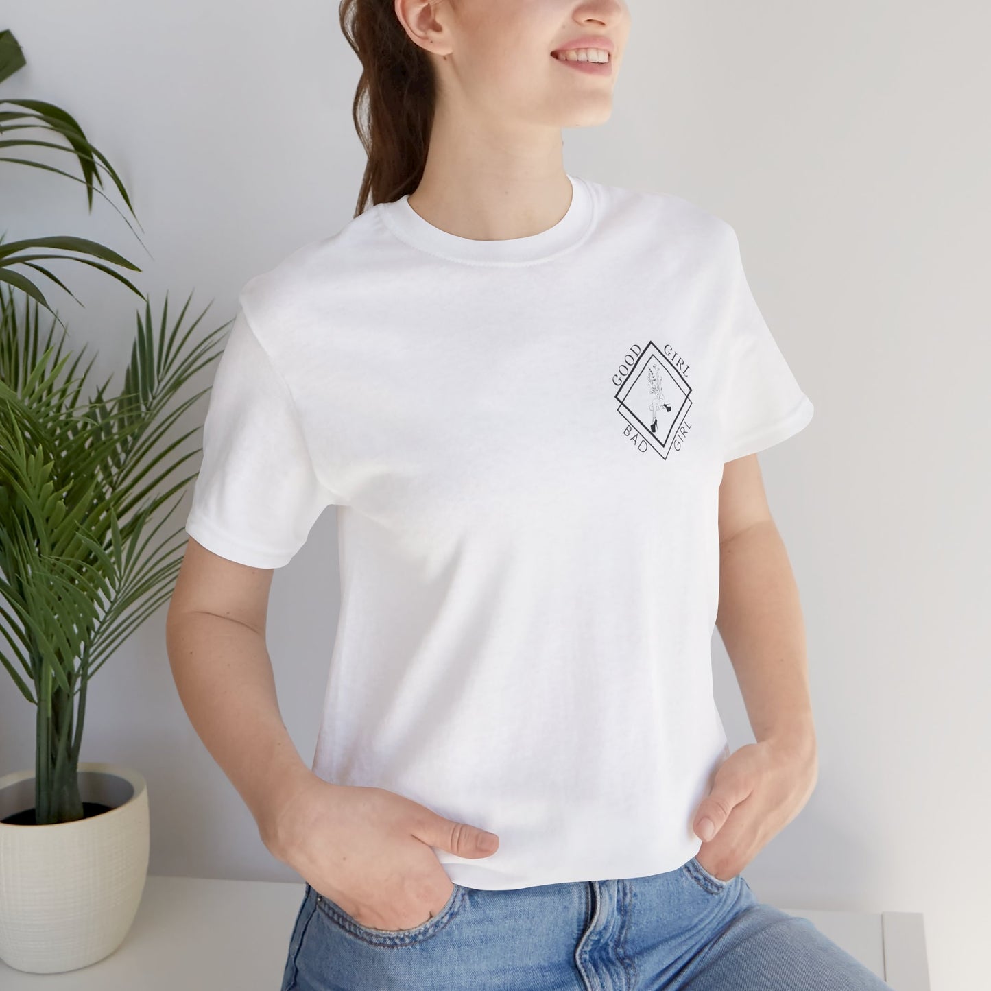 Good Girl Bad Girl Logo Unisex Tee