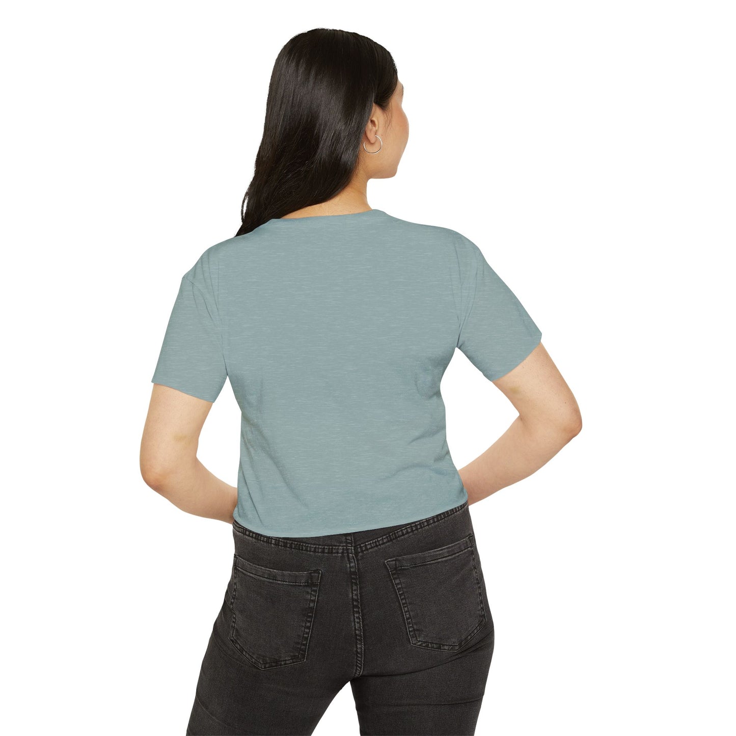 "Flight Risk" Flowy Crop Top