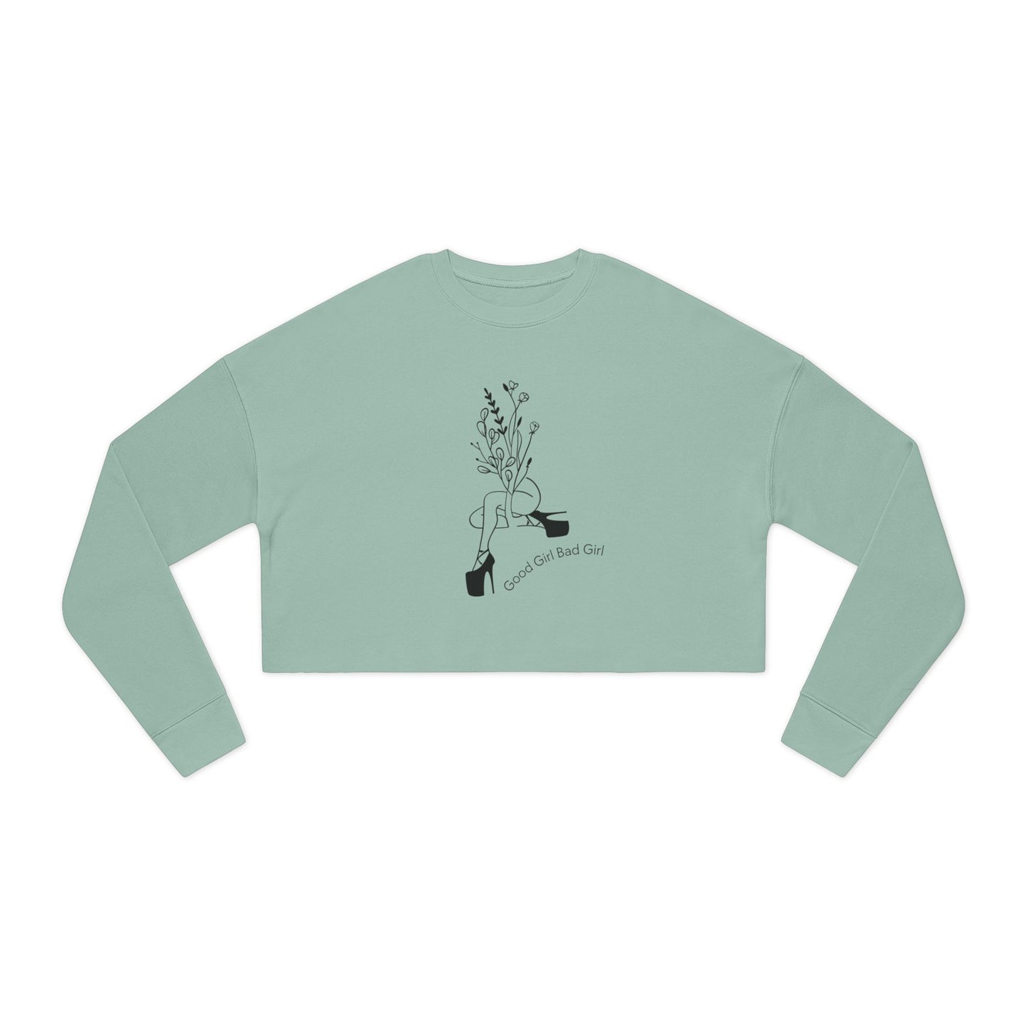 Flower Dancer Cropped Sweatshirt