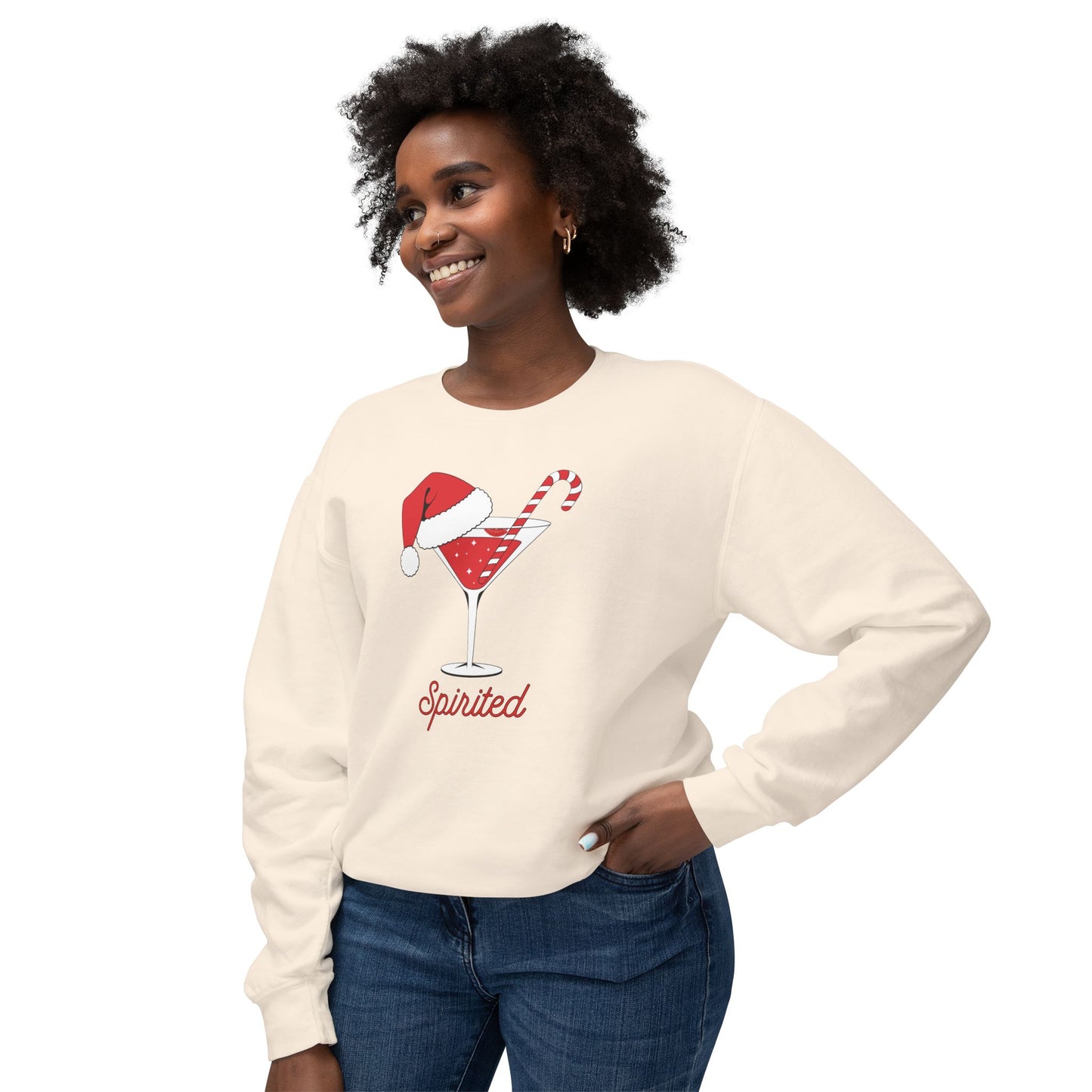 "Spirited" - Festive Sweatshirt