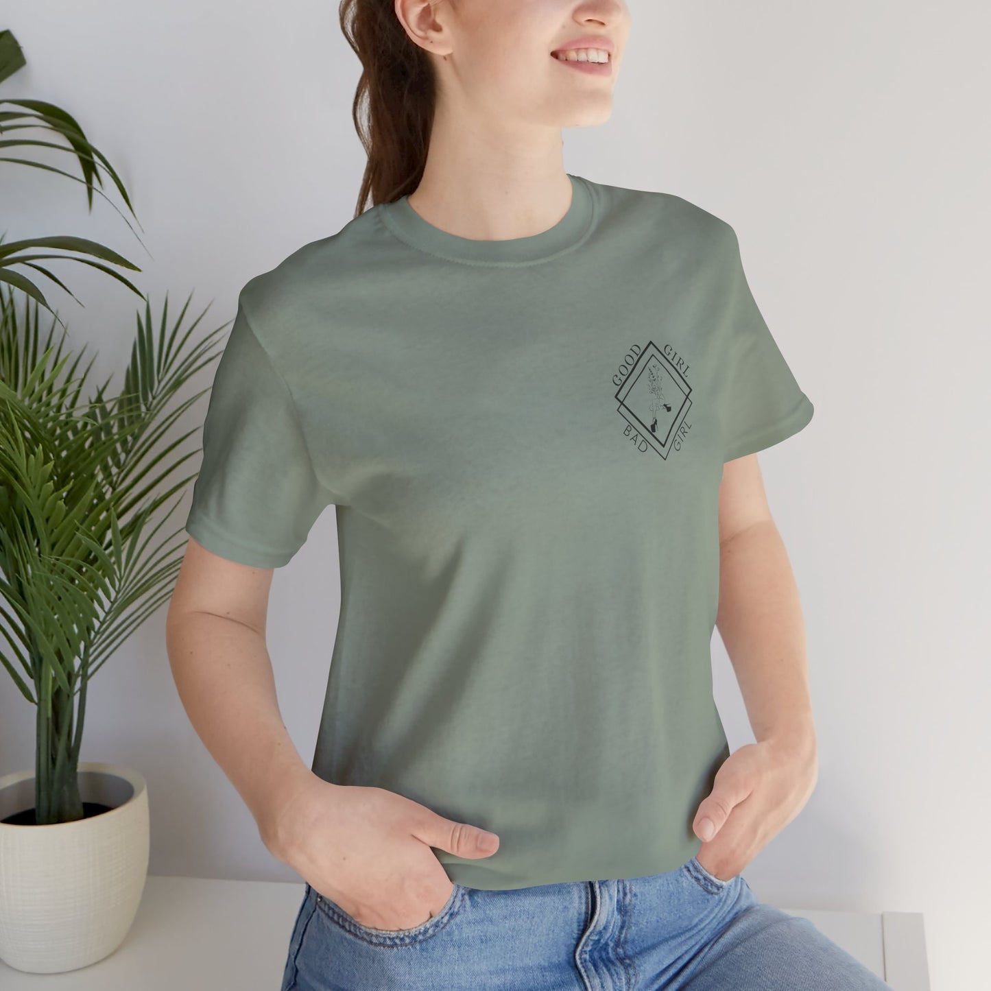 Good Girl Bad Girl Logo Unisex Tee