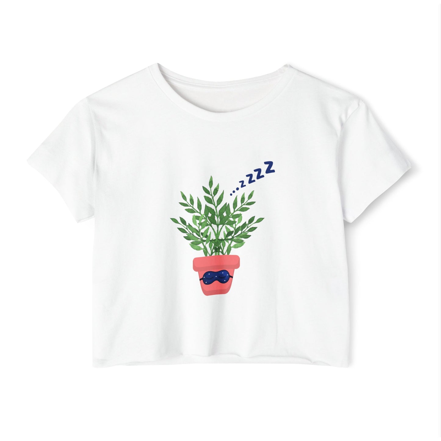 ZZ Nap Queen Flowy Crop Top