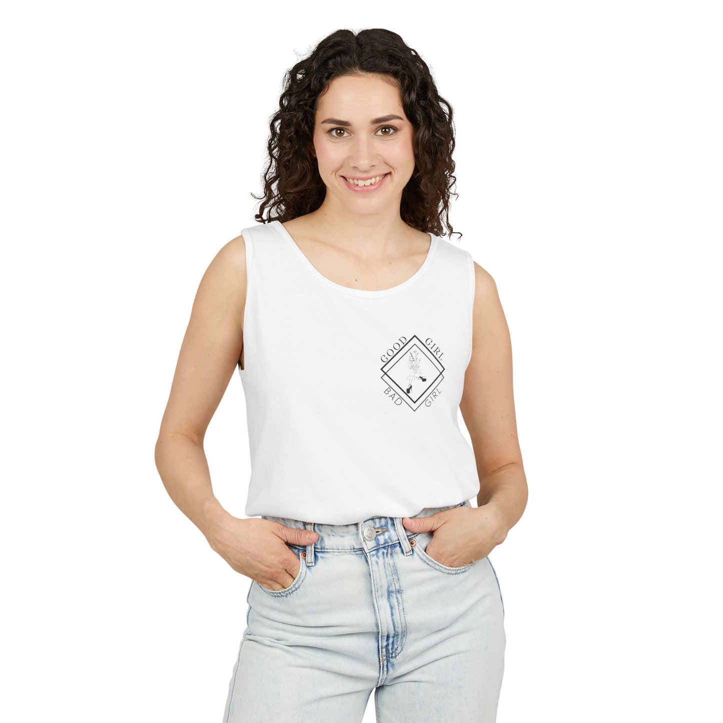 Good Girl Bad Girl Logo - Unisex Tank Top