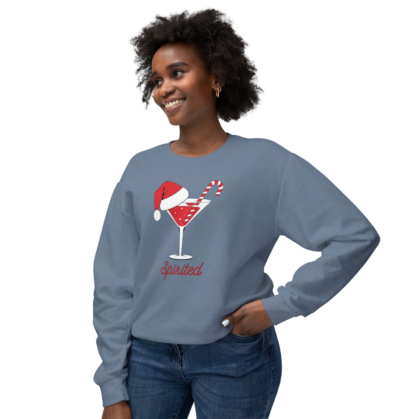 "Spirited" - Festive Sweatshirt