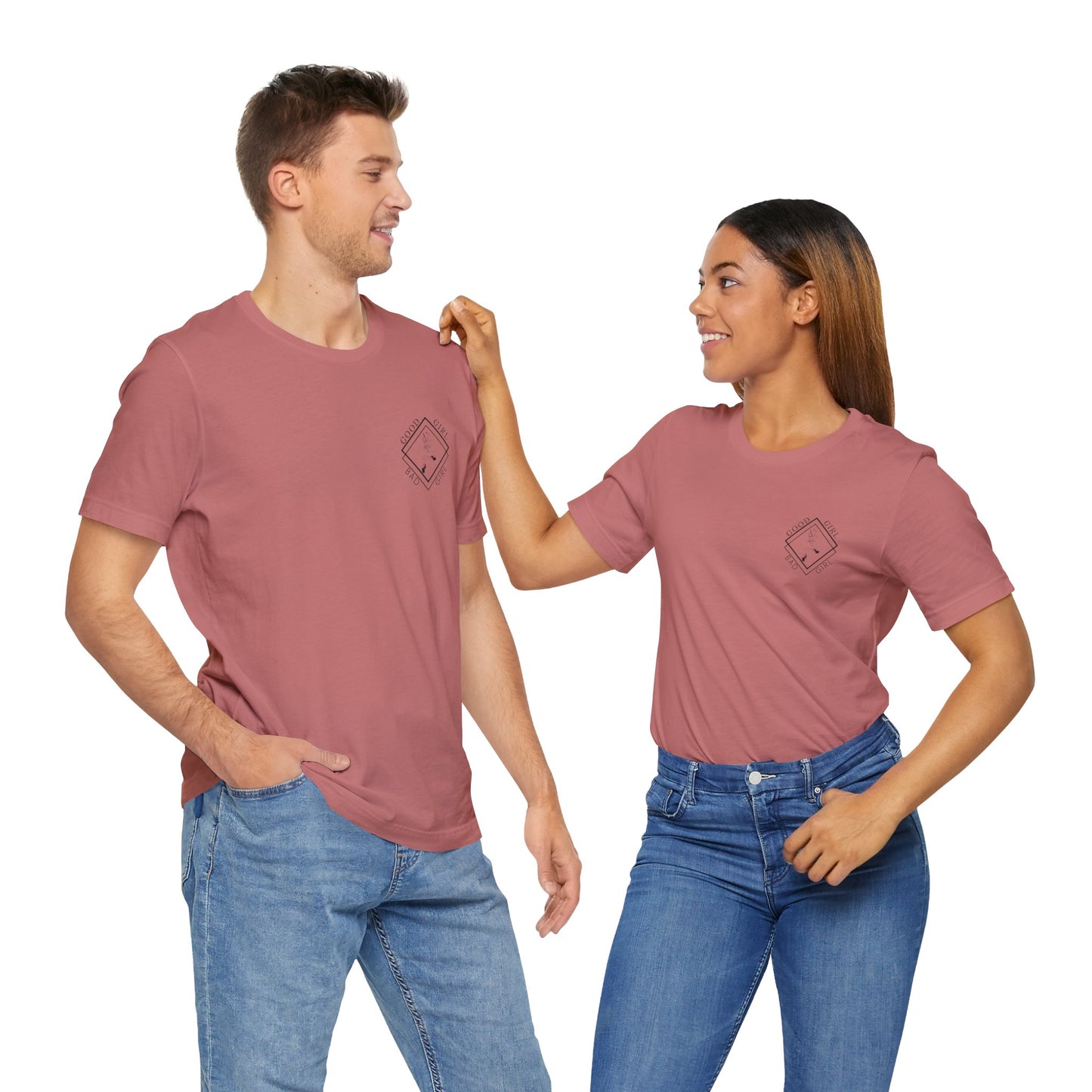 Good Girl Bad Girl Logo Unisex Tee