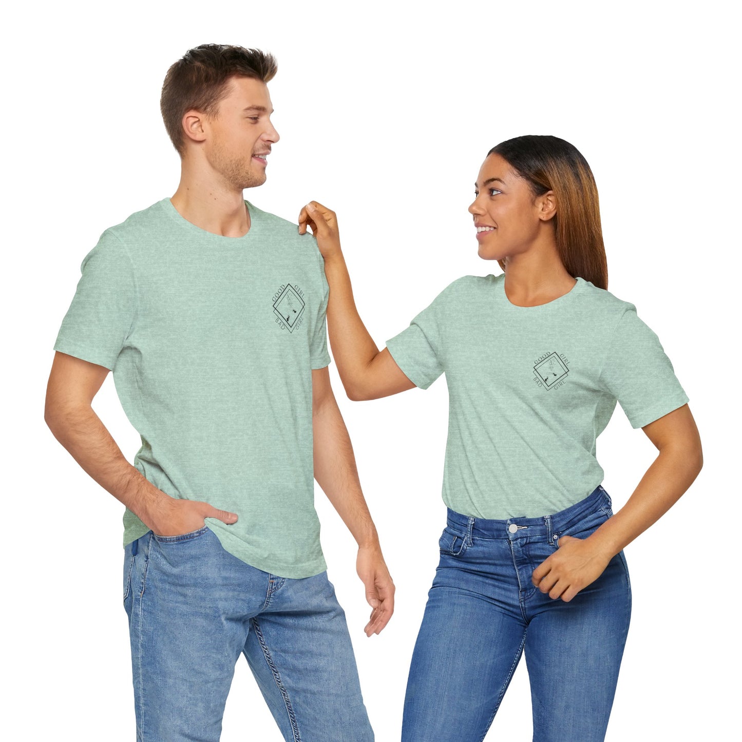 Good Girl Bad Girl Logo Unisex Tee