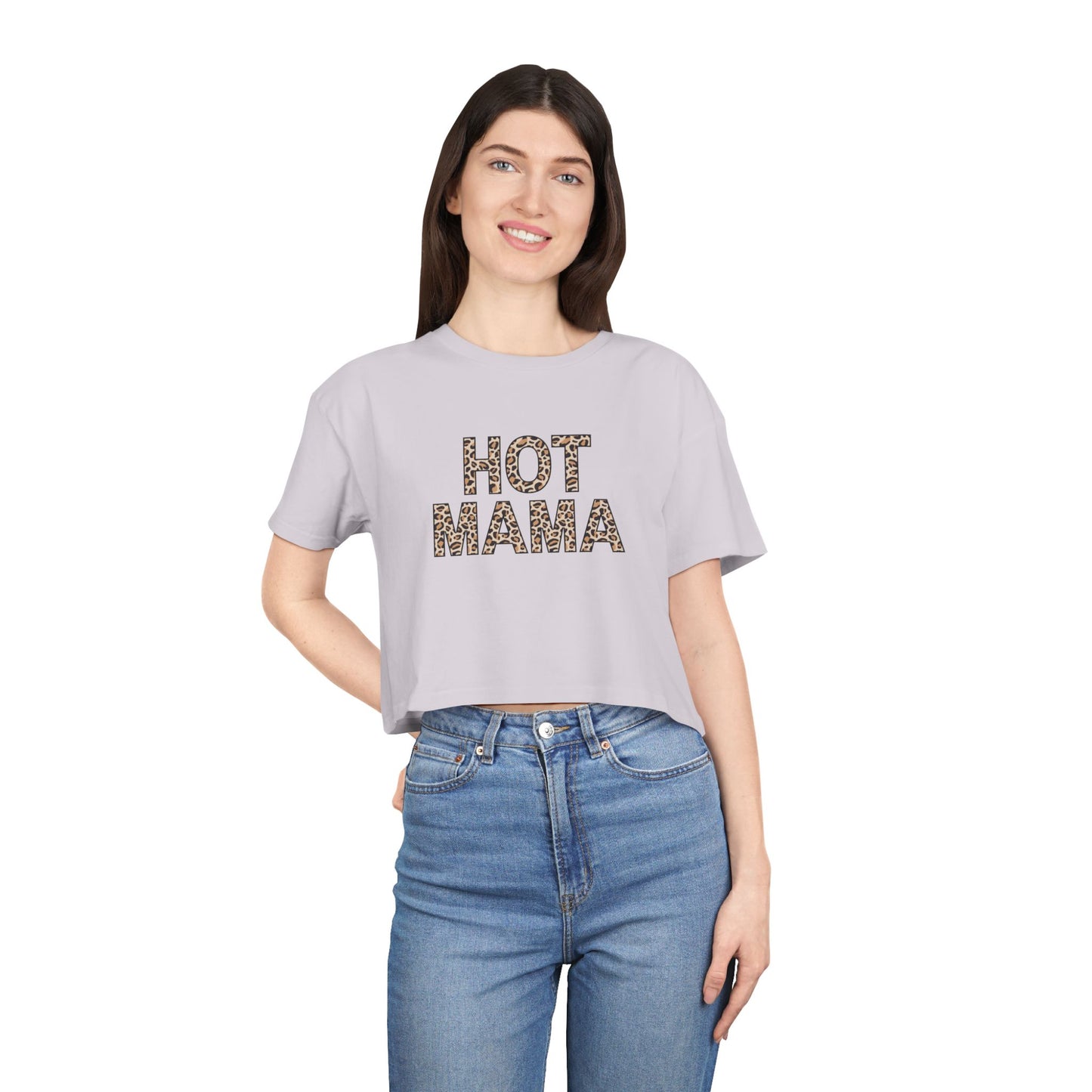 "Hot Mama" Premium Crop Top