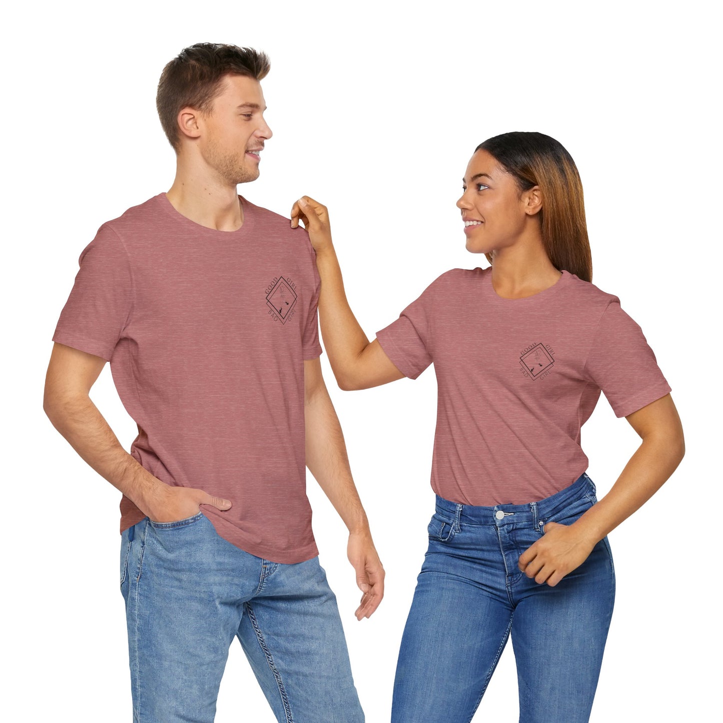 Good Girl Bad Girl Logo Unisex Tee