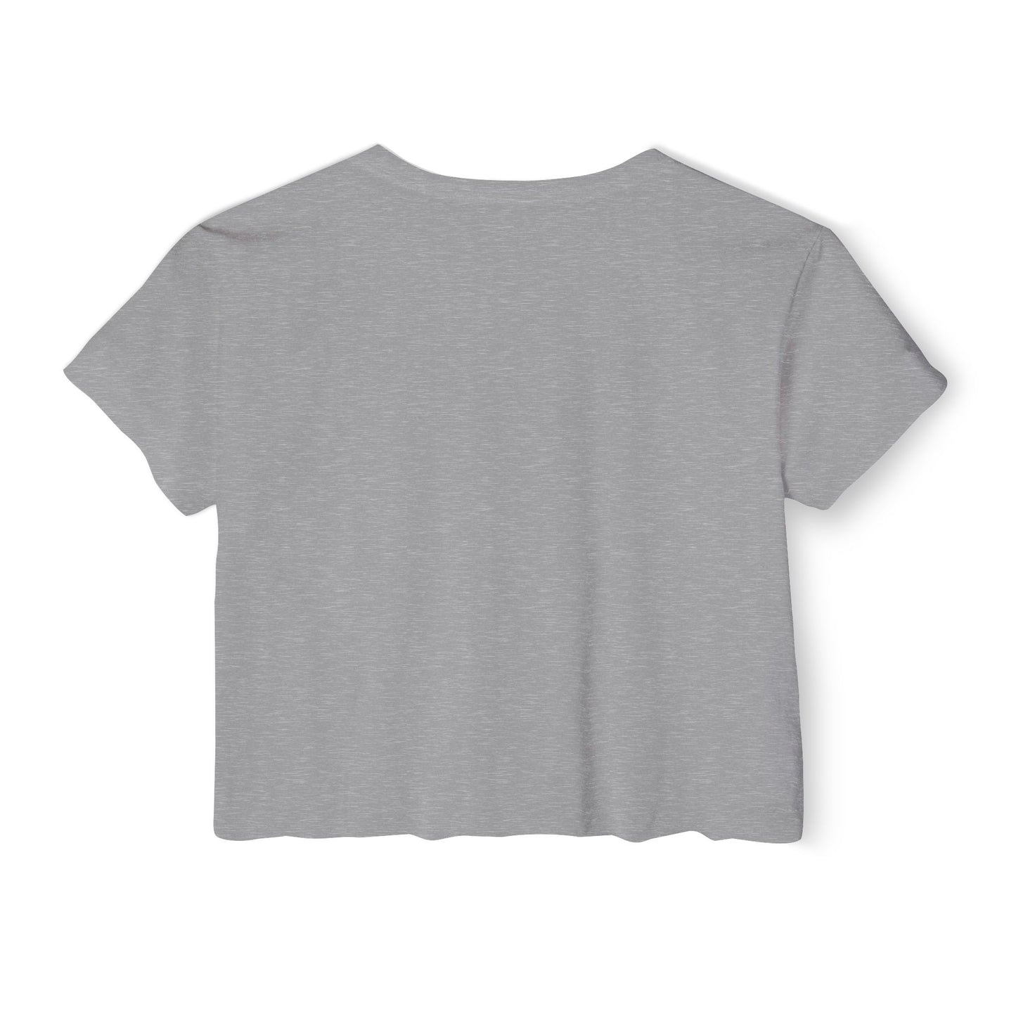 "bite me." Flowy Crop Top