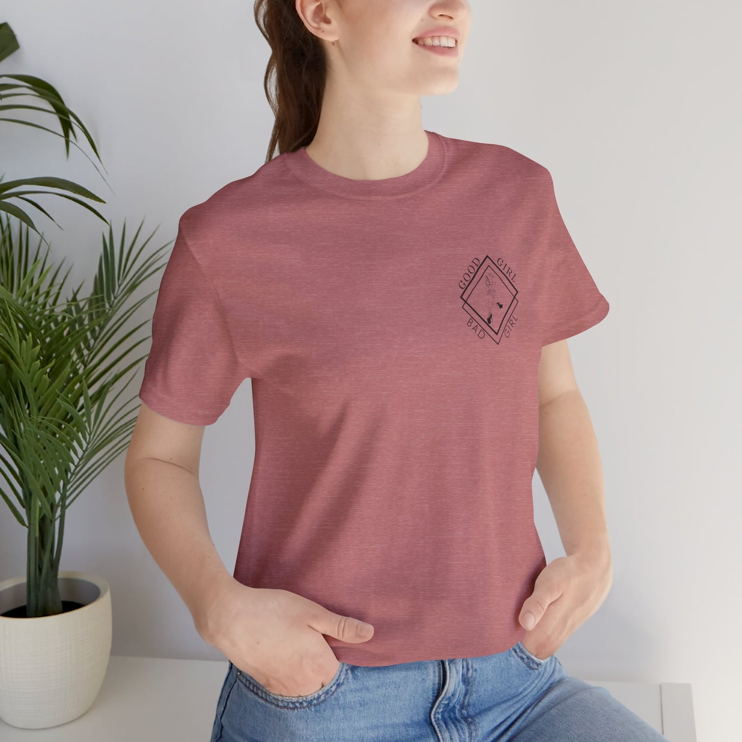 Good Girl Bad Girl Logo Unisex Tee
