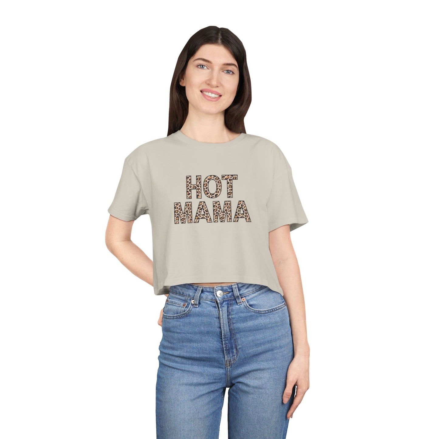 "Hot Mama" Premium Crop Top
