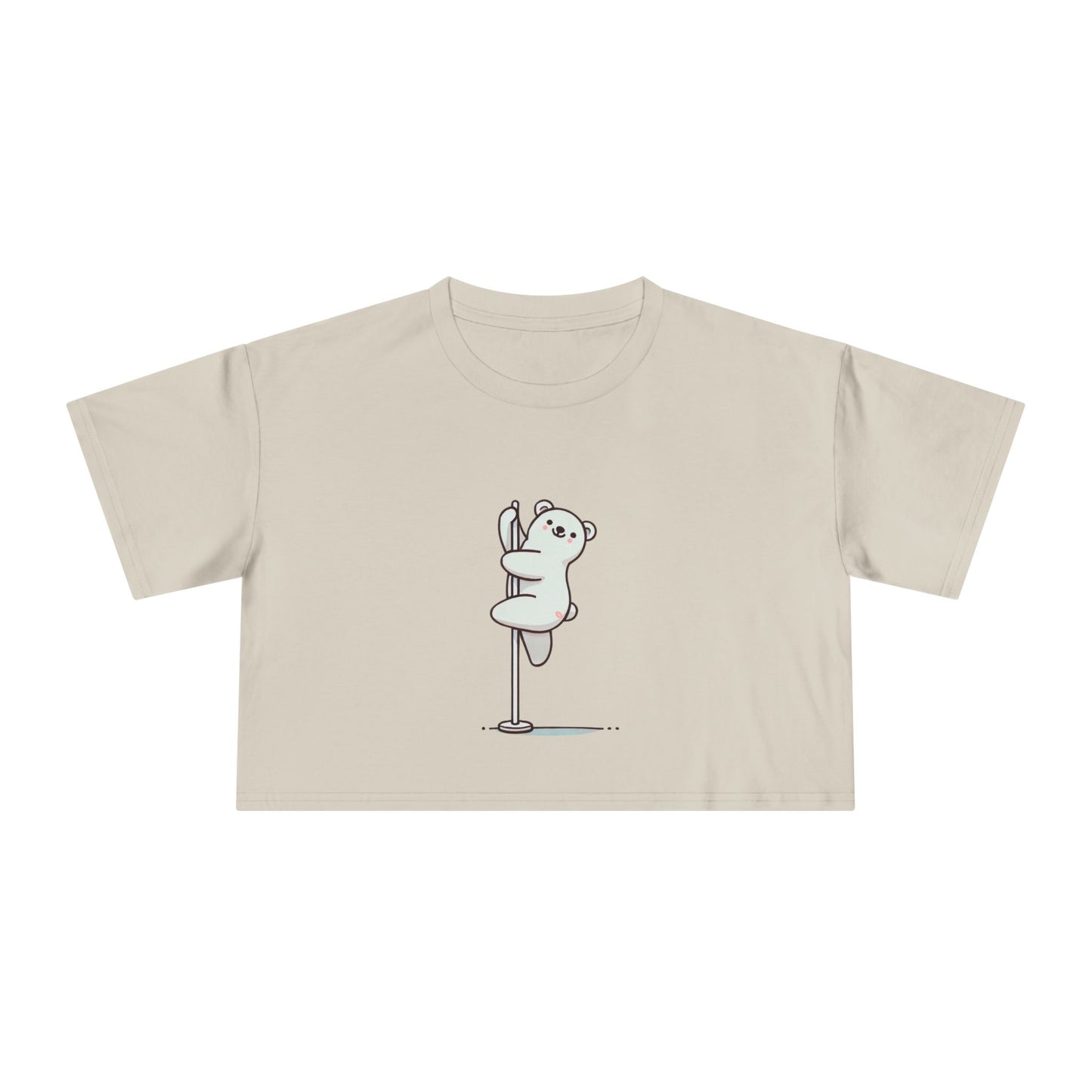 Dancing Polar Bear Premium Crop Top