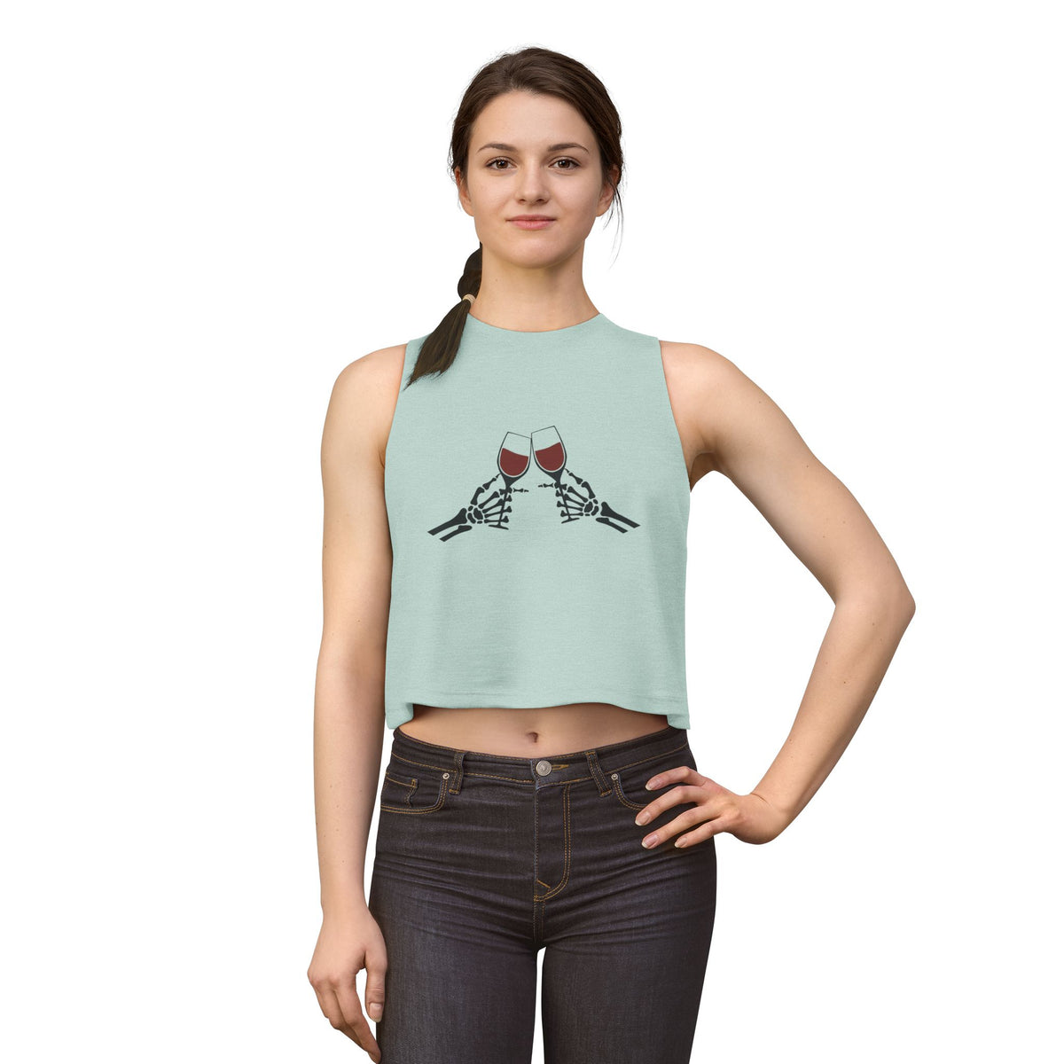 Spooky Cheers - Cropped Tank Top