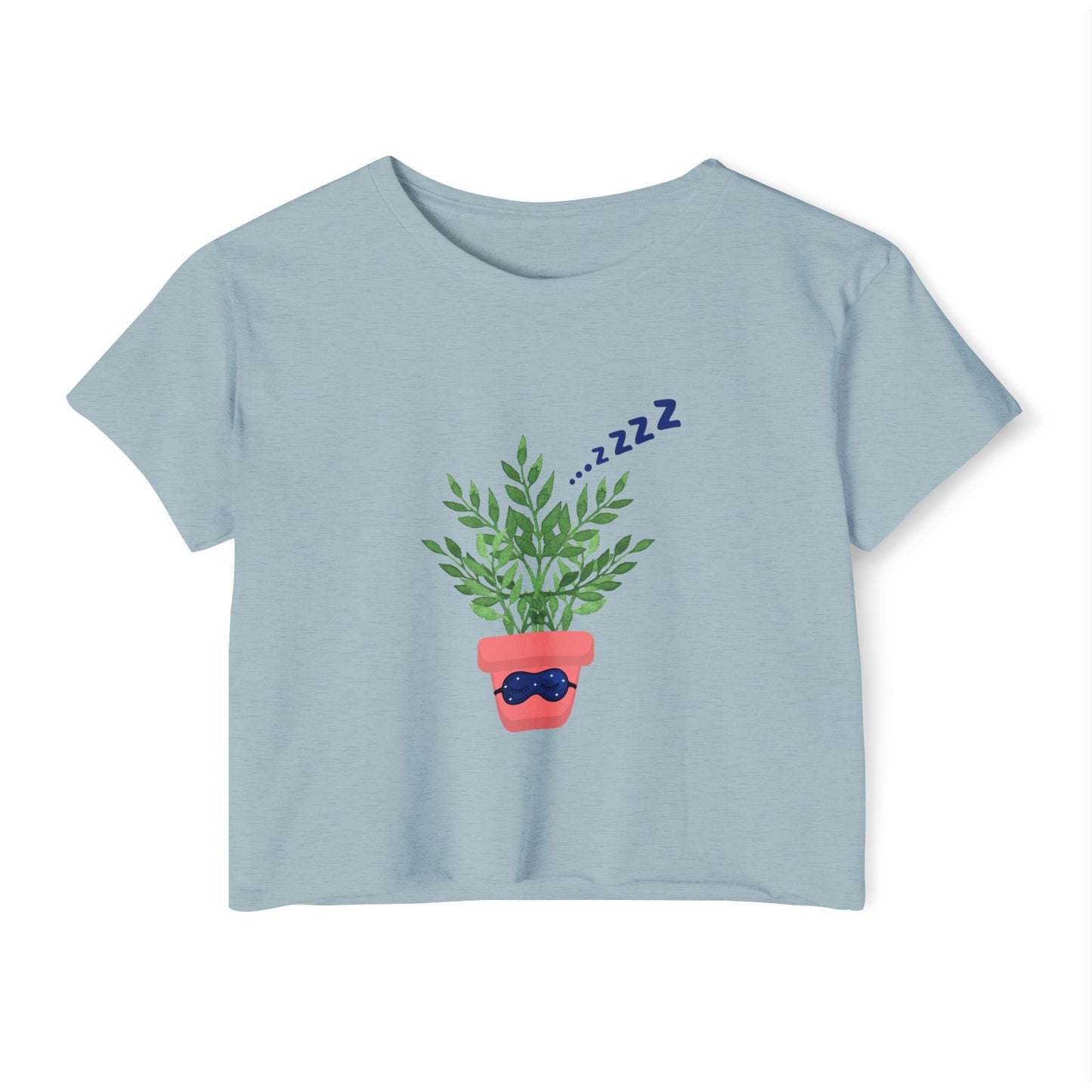 ZZ Nap Queen Flowy Crop Top