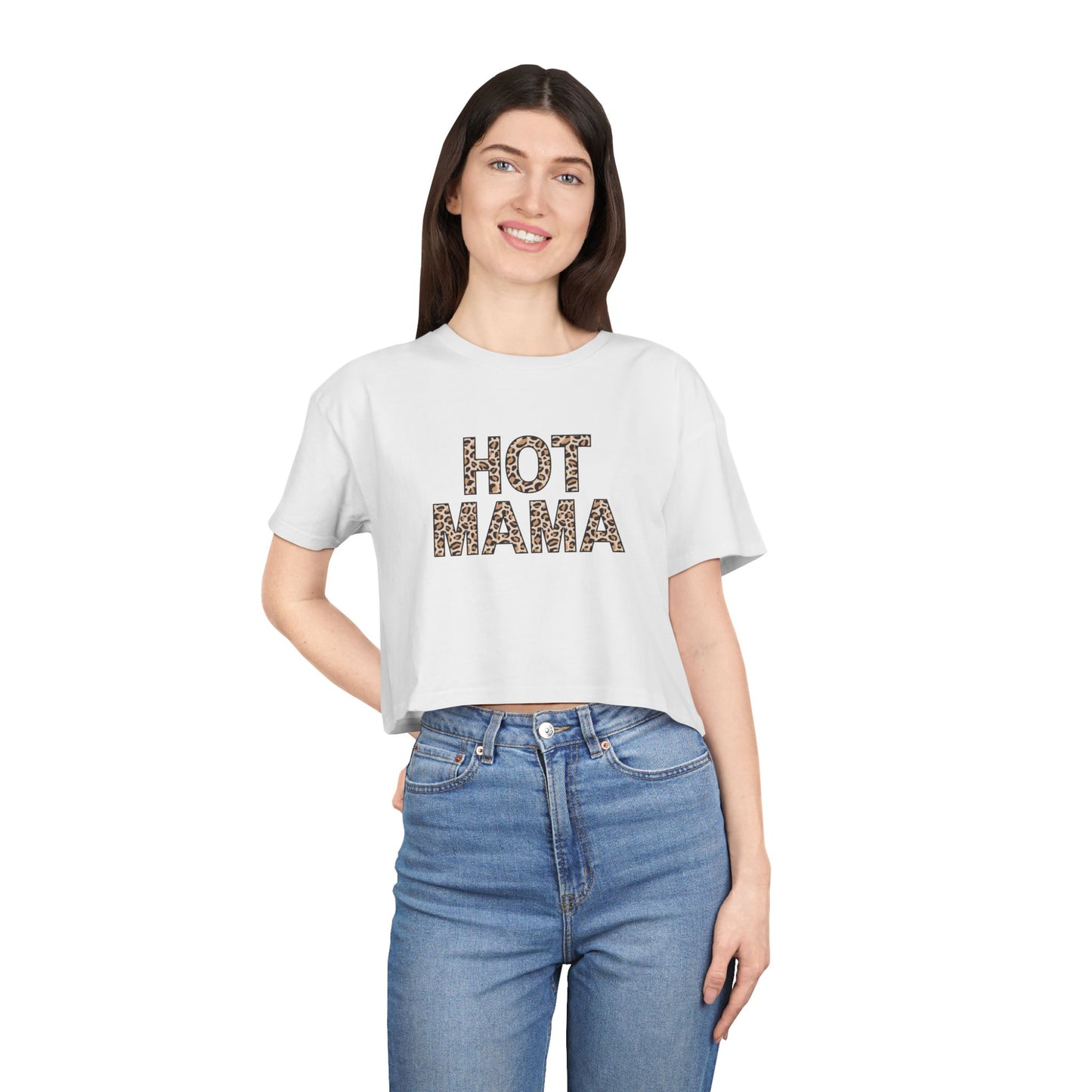 "Hot Mama" Premium Crop Top