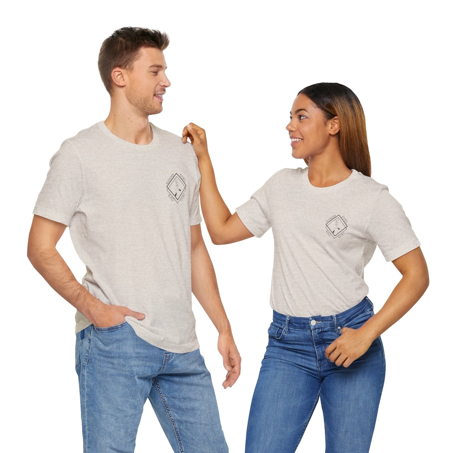 Good Girl Bad Girl Logo Unisex Tee