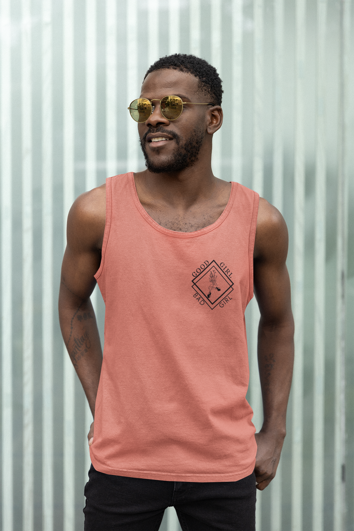 Good Girl Bad Girl Logo - Unisex Tank Top