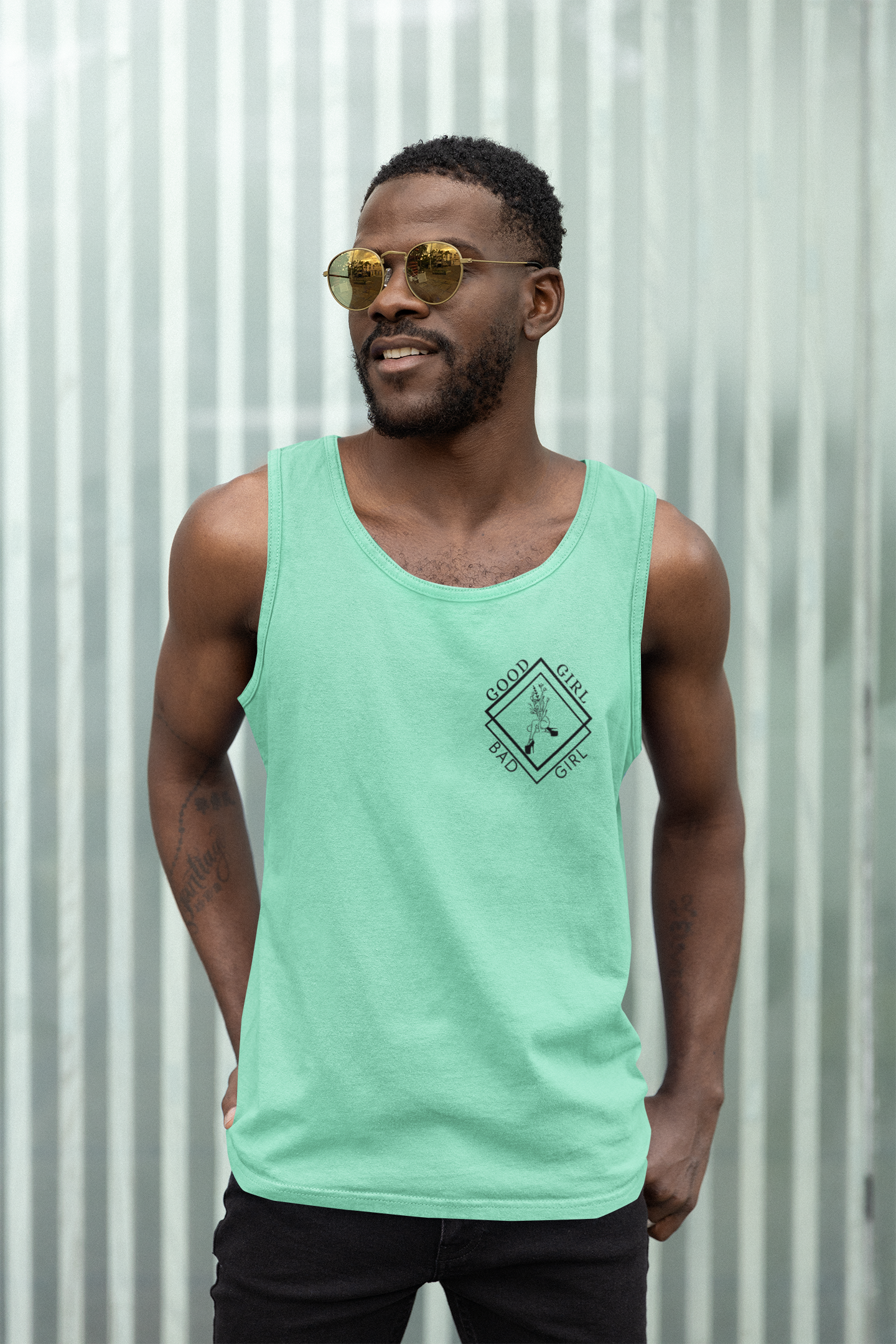 Good Girl Bad Girl Logo - Unisex Tank Top